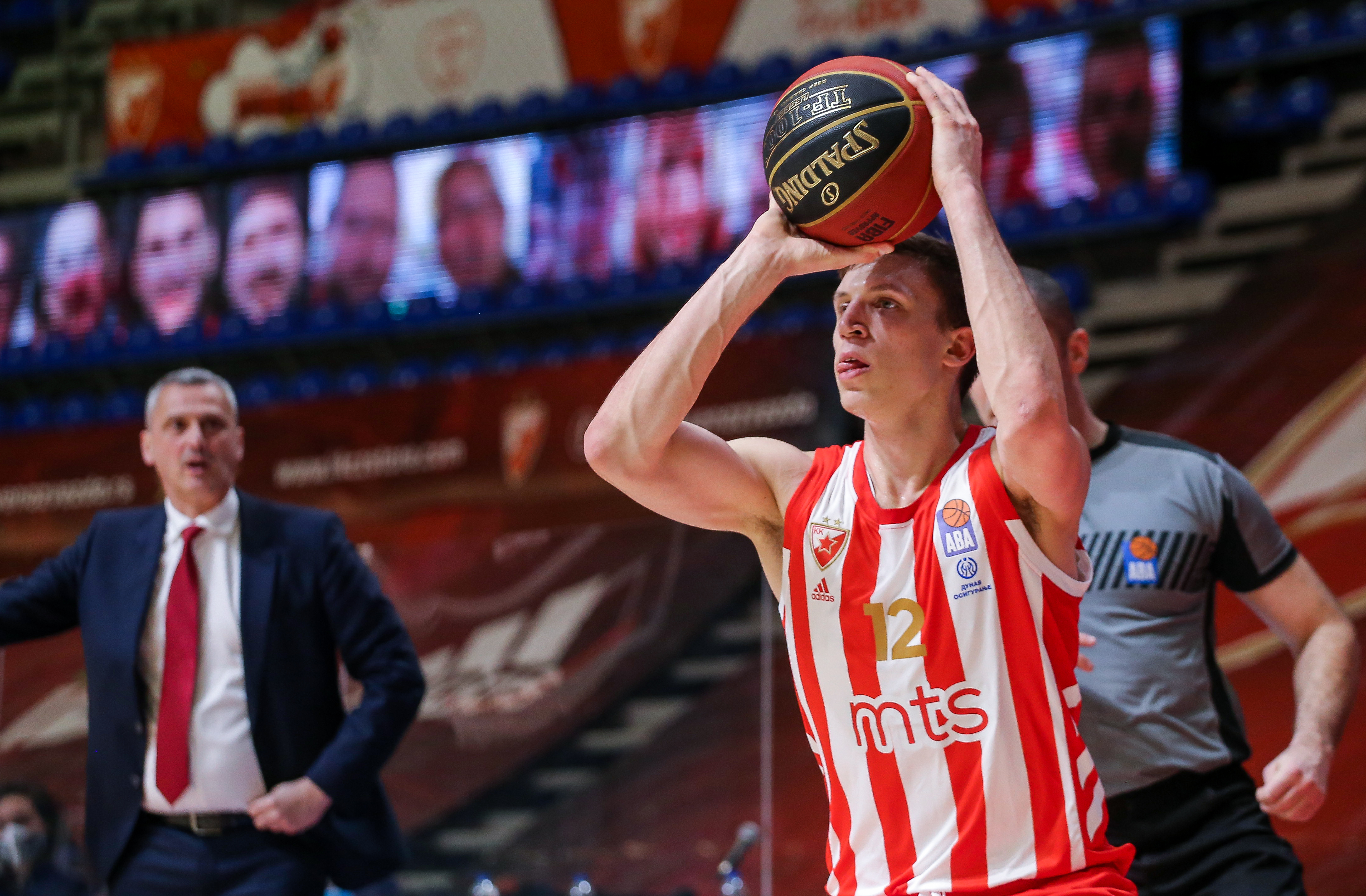 ABA liga, Crvena Zvezda - Cibona 16.3.2021. Mart 16. 2021.