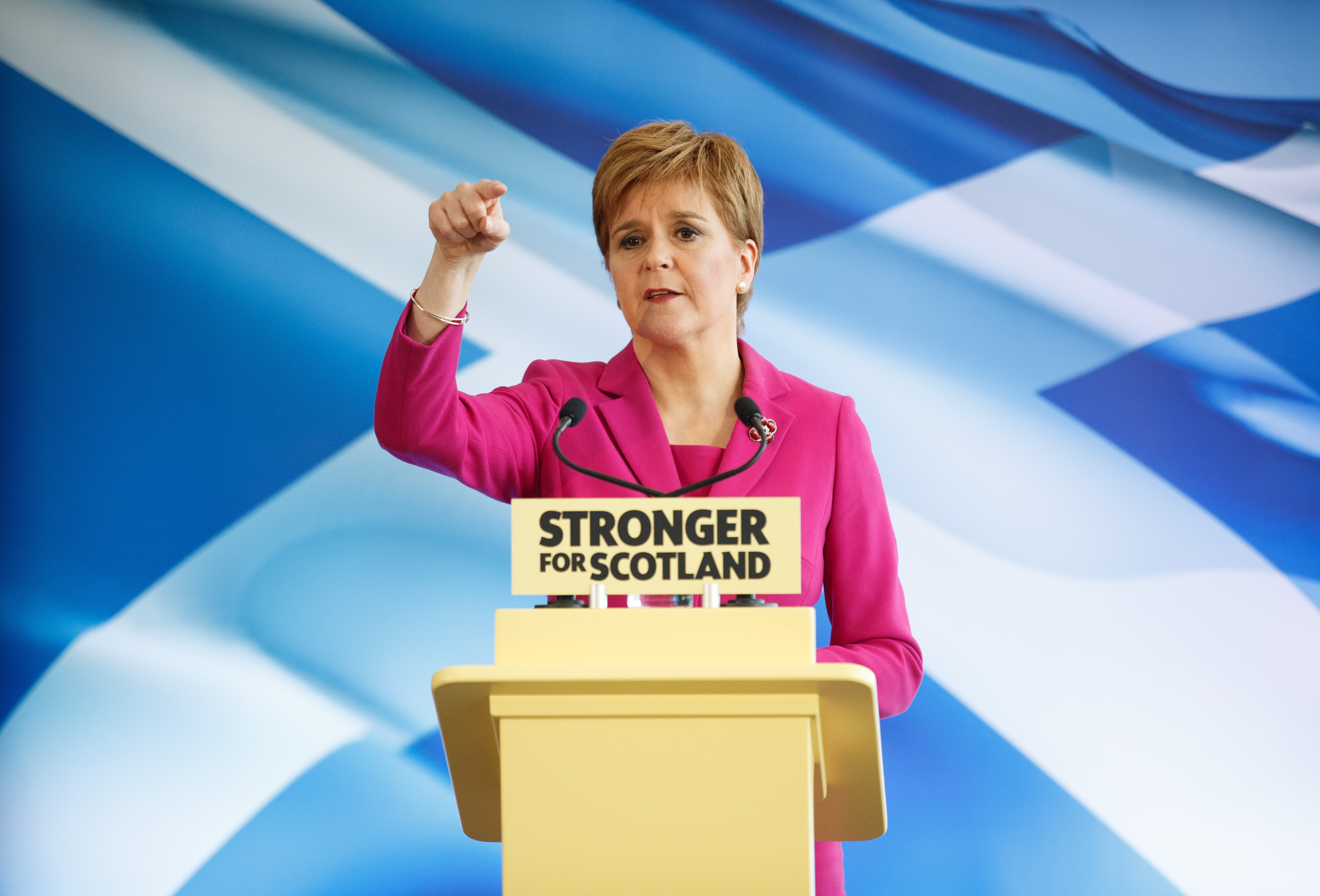 Nicola Sturgeon launches SNP election campaign
