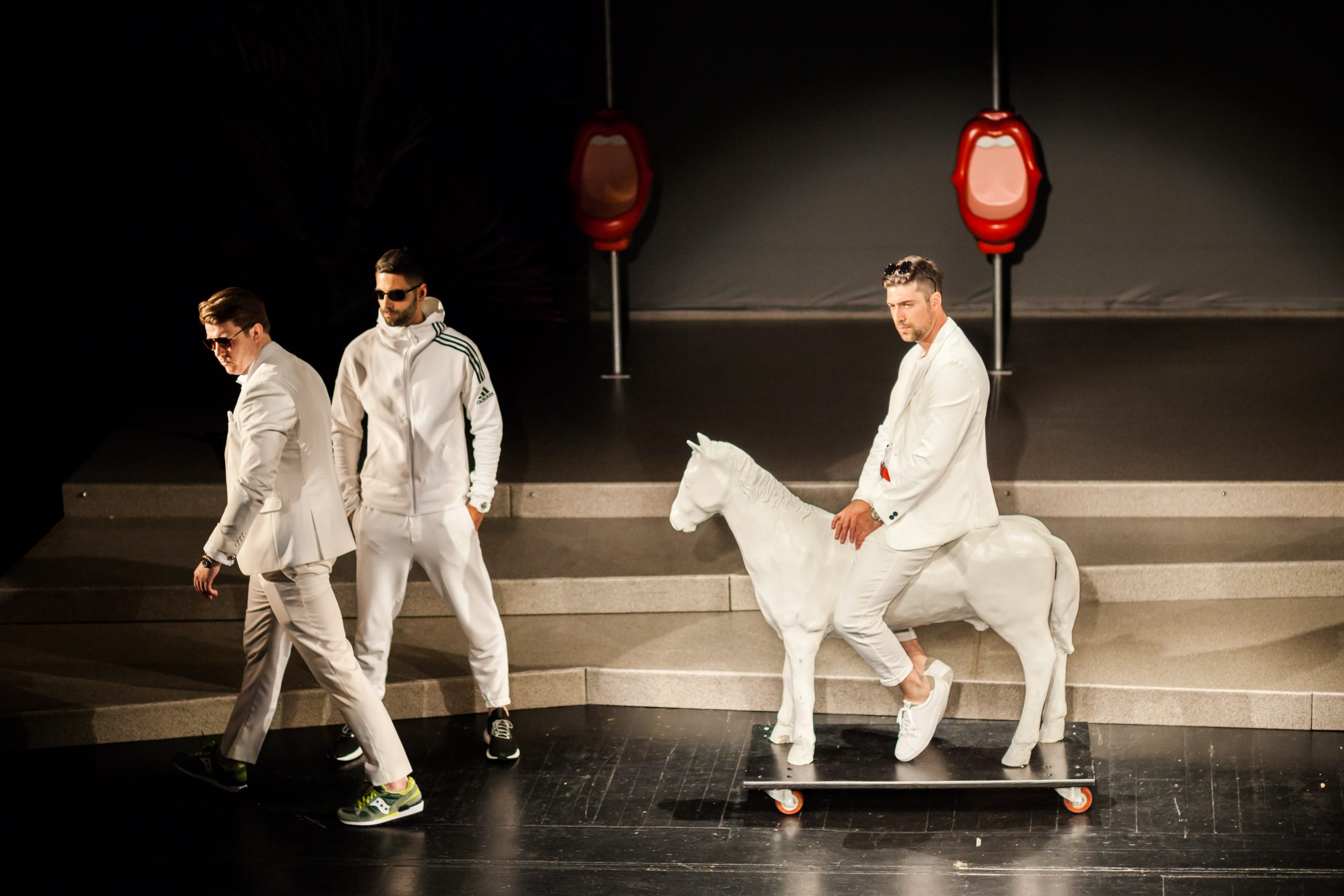 Ova će biti ista, Atelje 212 Nova drama Staše Bajac, “Ova će biti ista”, U predstavi igraju Uroš Jakovljević, Dejan Dedić i Ivan Mihailović