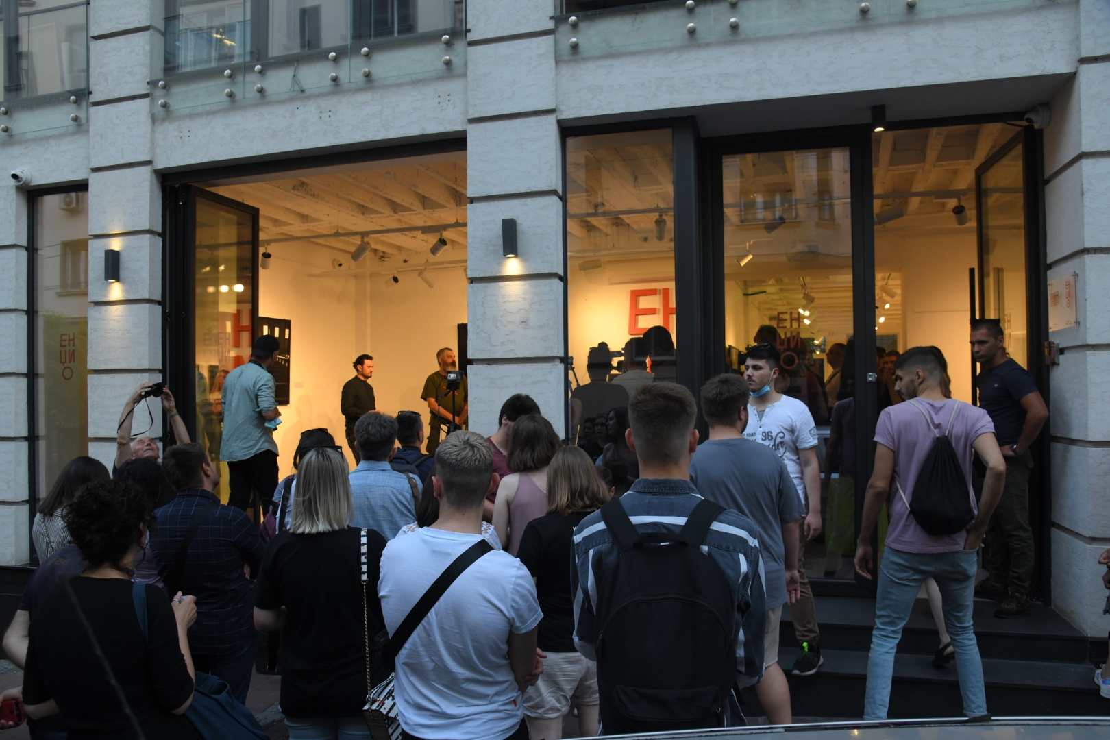 Beograd, 03.07.2021. Endžio hab, Dobračina, Izložba fotografija “Duša Srebrenice” Midhata Poturovića, Srebrenica, Midhat Poturović Foto: Nemanja Jovanović/Nova.rs