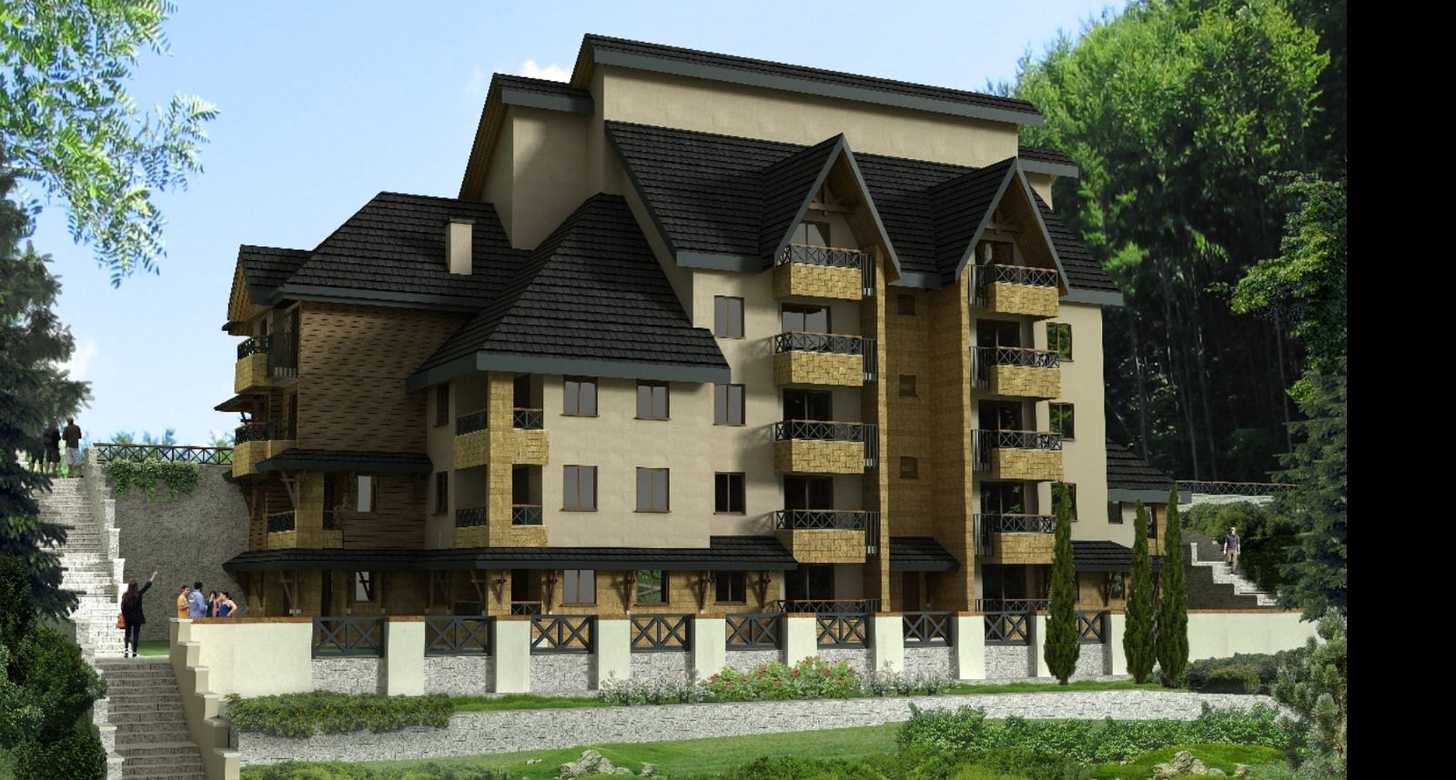 Saša Matić, Tara apartmani maketa