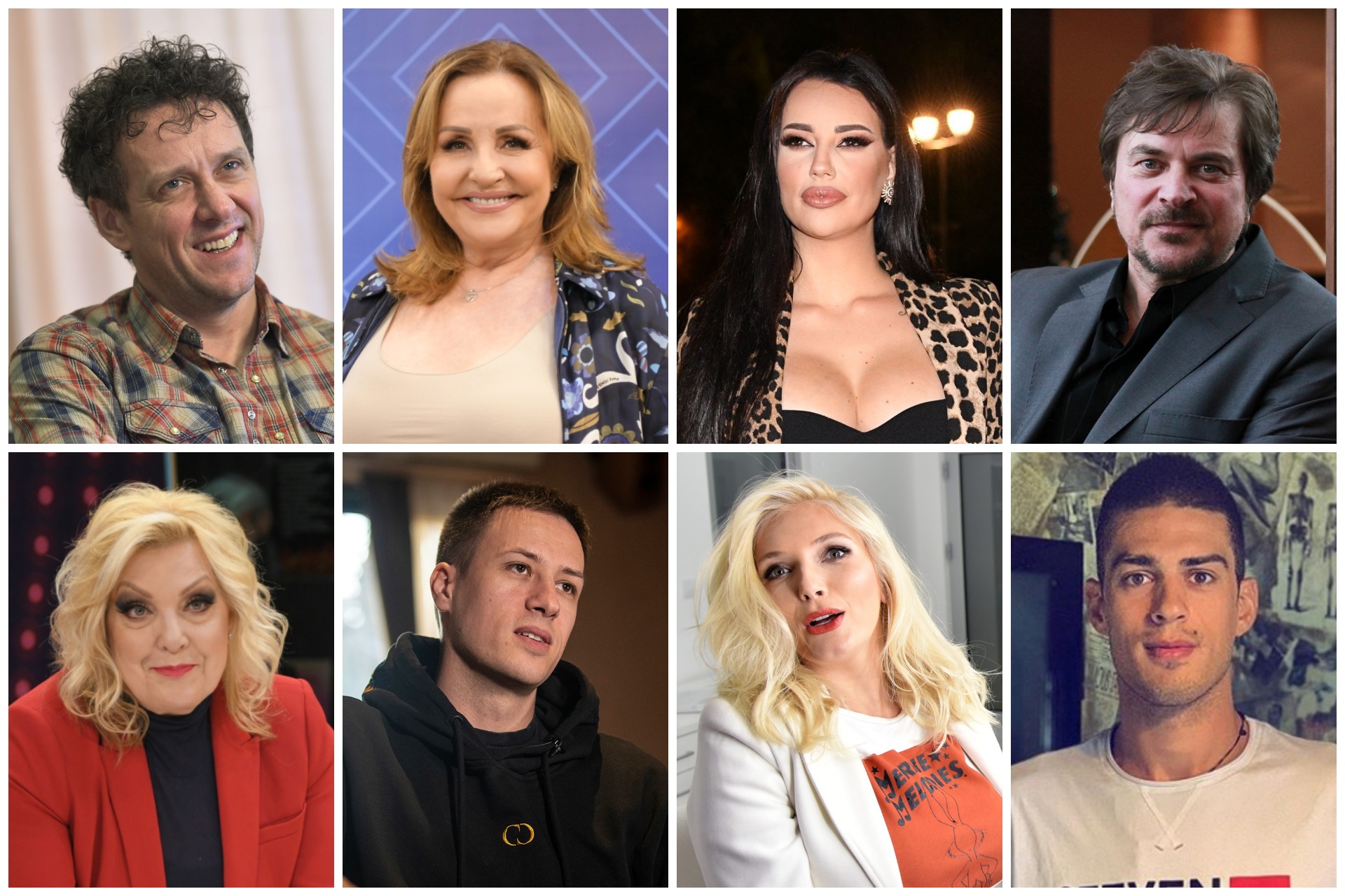 Kombo rodjendan Ana Bekuta, Snezana Djurisic, Vujadin Savic, Kaca Grujic, Nikolina Kovac, Alen Islamovic, Dzenan Loncarevic, gazda paja