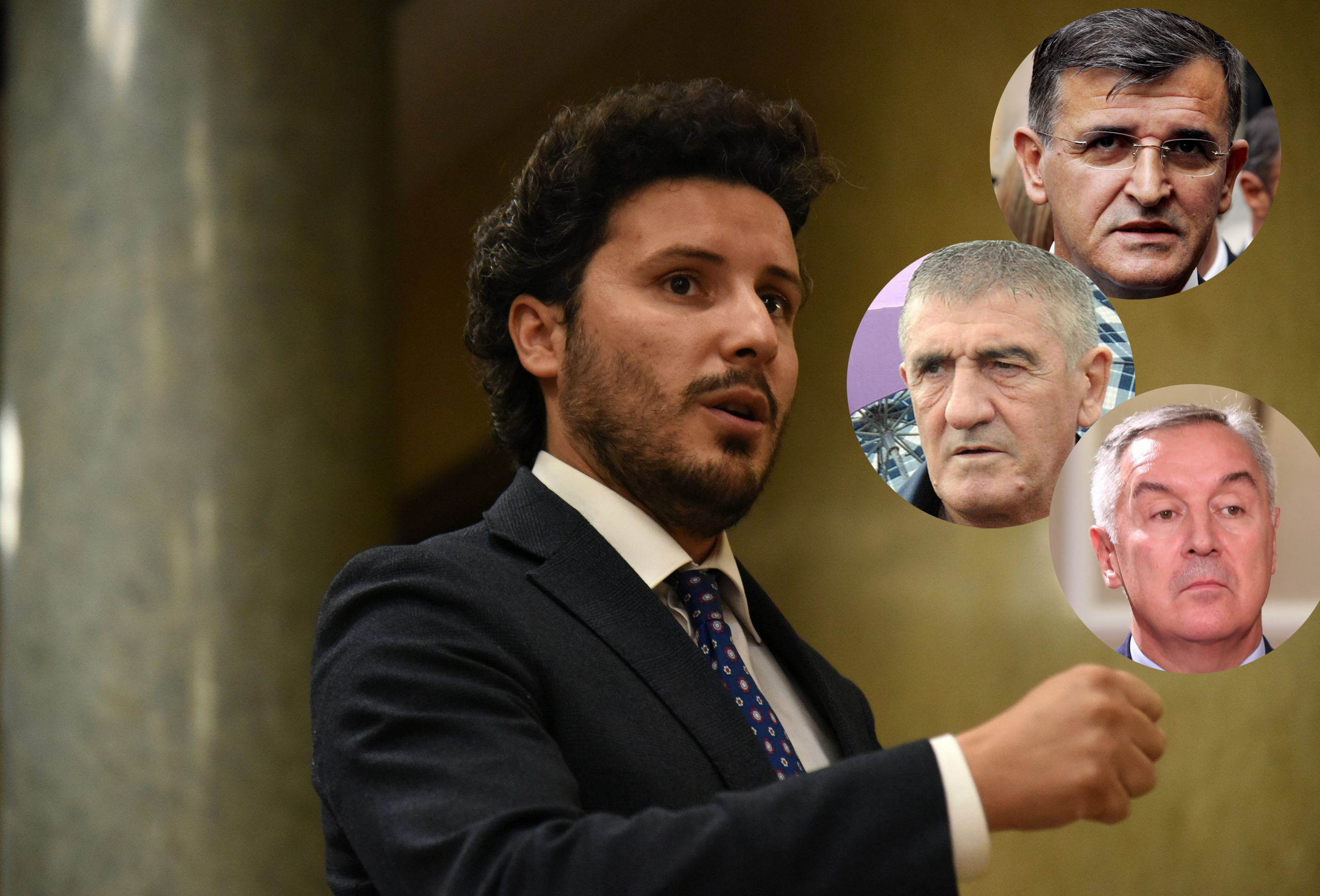 Dritan Abazovic, Milo Đukaović, Sveto Marović, Brano Mićunović