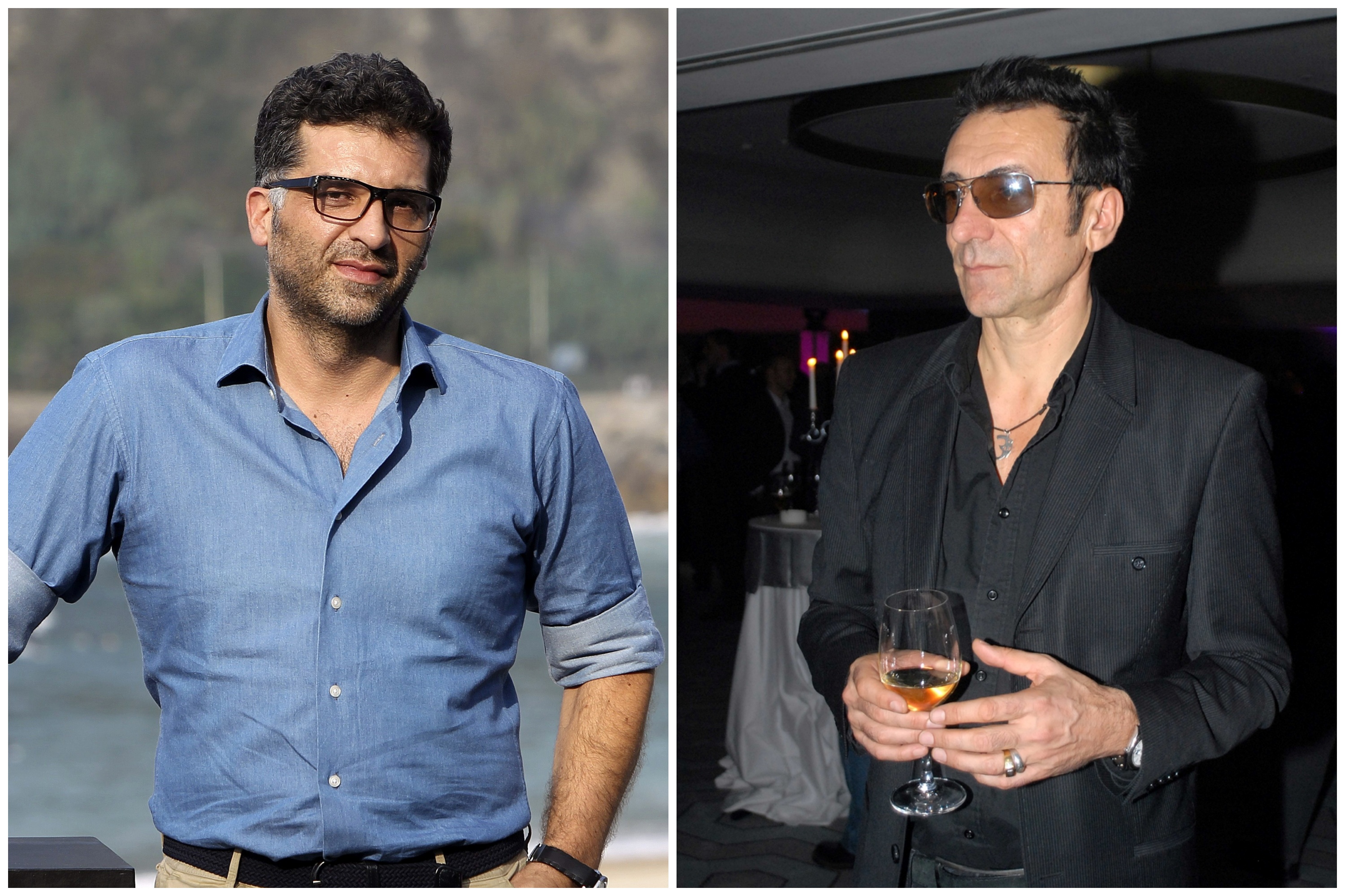 Danis Tanović, Branko Đurić Đura, Branko Djurić Djura, kombo Foto: EPA/JAVIER ETXEZARRETA/E-Stock/Miloš Rafailović