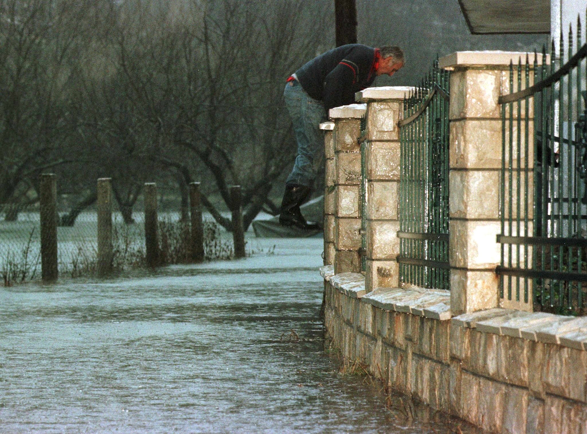 MONTENEGRO - CETINJE FLOOD