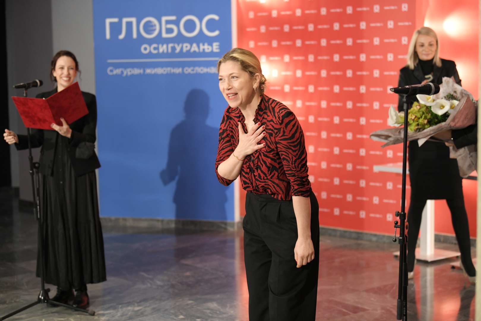 Beograd 20. februar 2021. Beogradsko dramsko pozoriste, BDP, rodjendan i dodela nagrada Foto:Dragan Mujan/Nova.rs