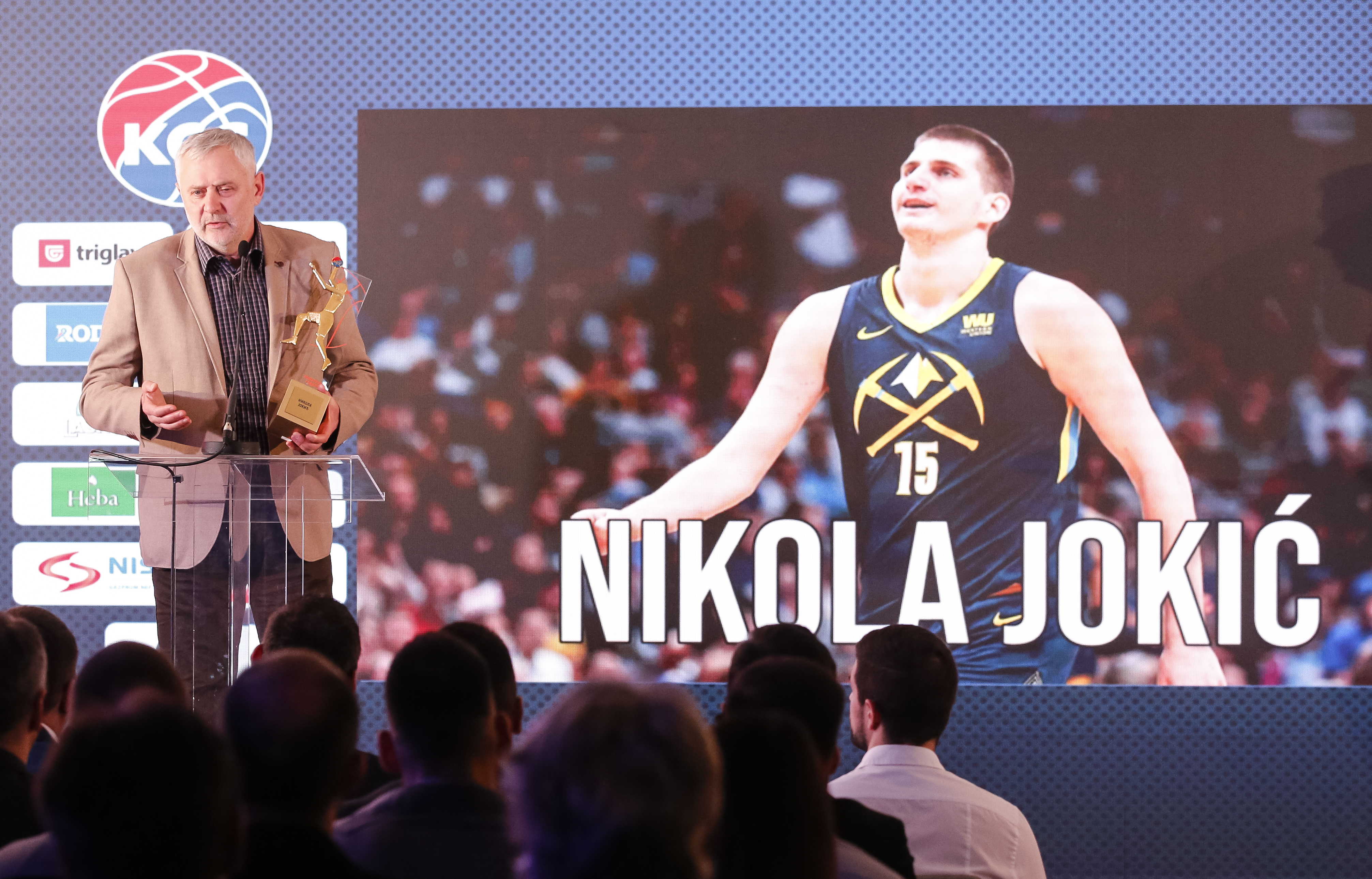 Kosarkaski Savez Srbije-Dodela godisnjih Nagrada za 2018
Branislav Jokic (father of Nikola Jokic)
Beograd, 11.01.2019.
foto: Srdjan Stevanovic/Starsportphoto ©