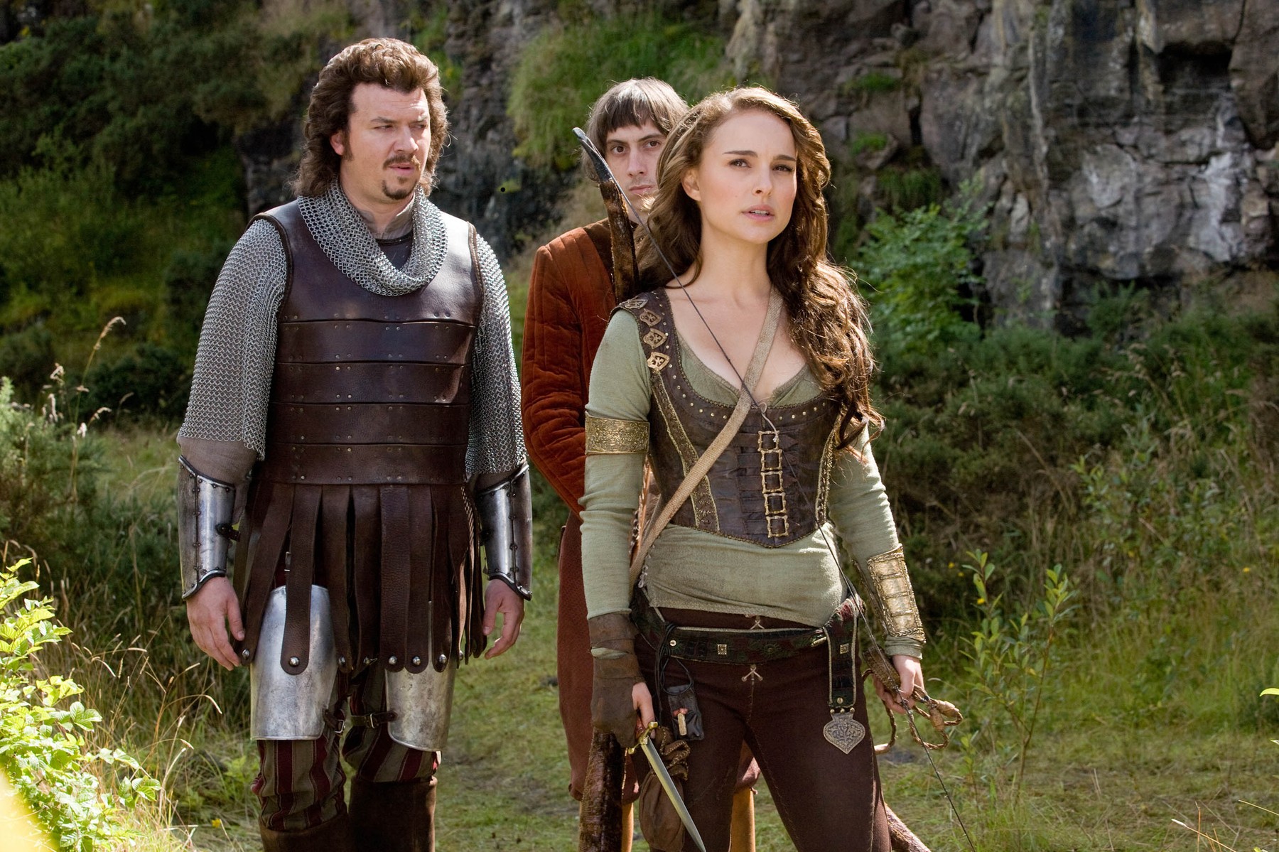12.04.11
Natalie Portman in 'Your Highness'
Pictured: Danny McBride, Rasmus Hardiker and Natalie Portman,Image: 92570373, License: Rights-managed, Restrictions: , Model Release: no, Credit line: Universal / Planet / Profimedia