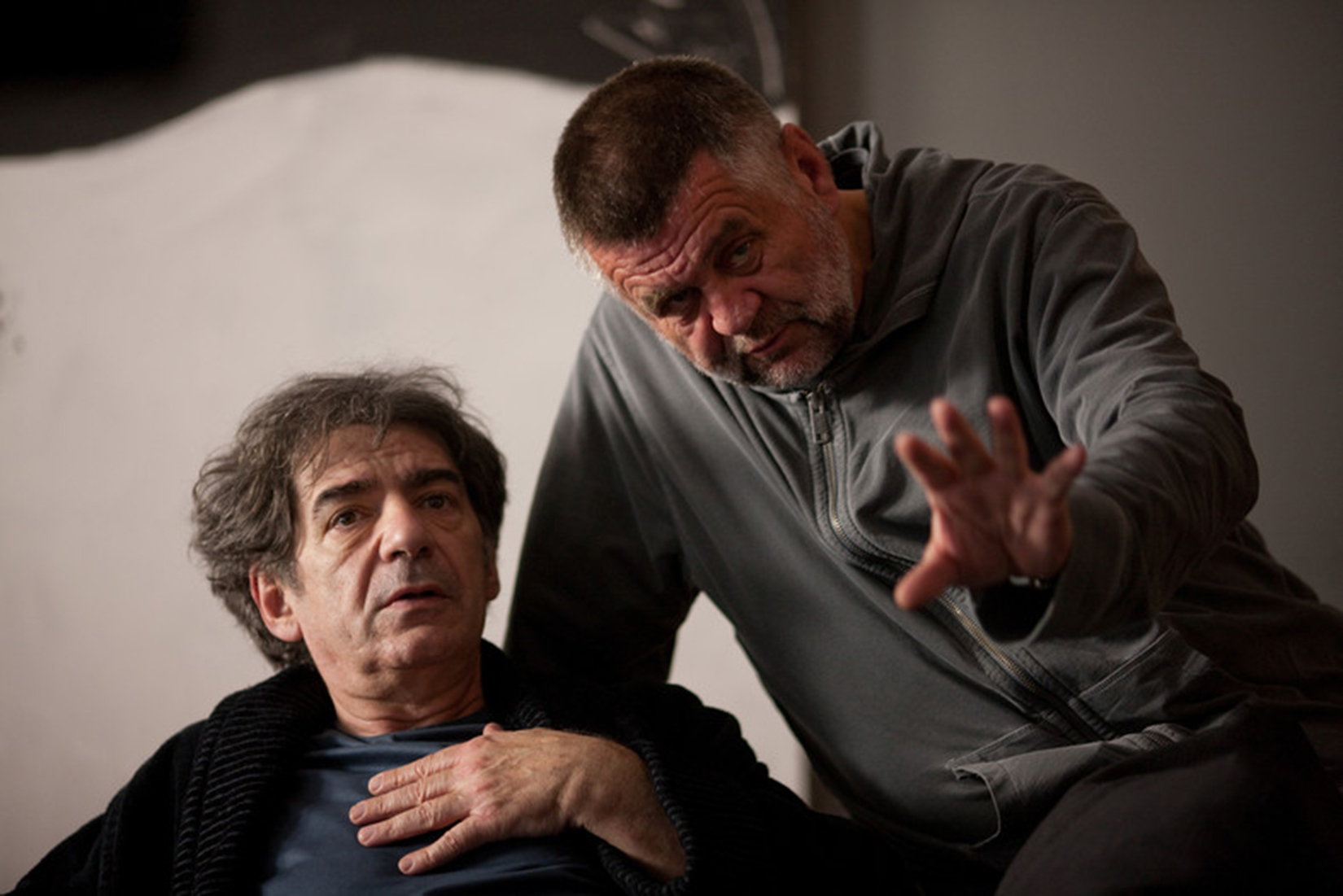 Miki Manojlović i Rajko Grlić