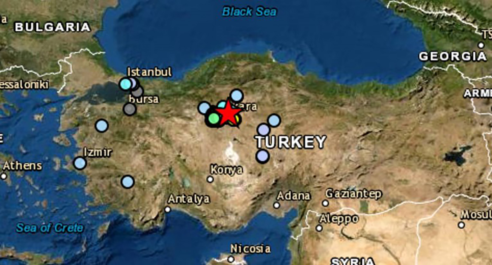 Turska zemljotres