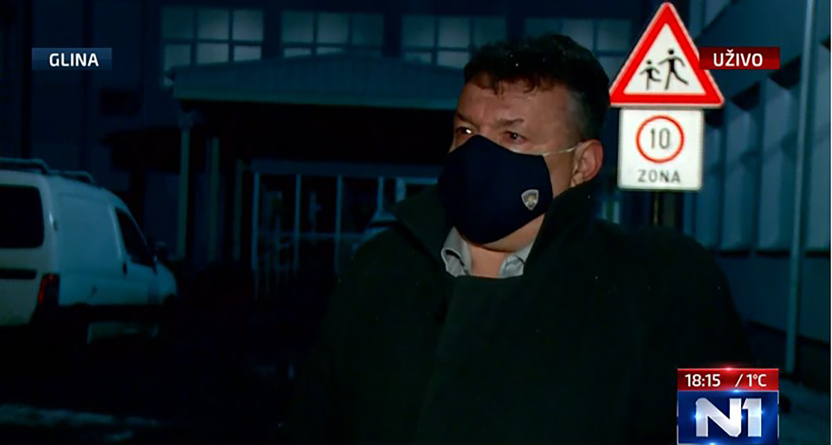 Glina, sneg,60-ak ljudi noć će provesti bez krova nad glavom