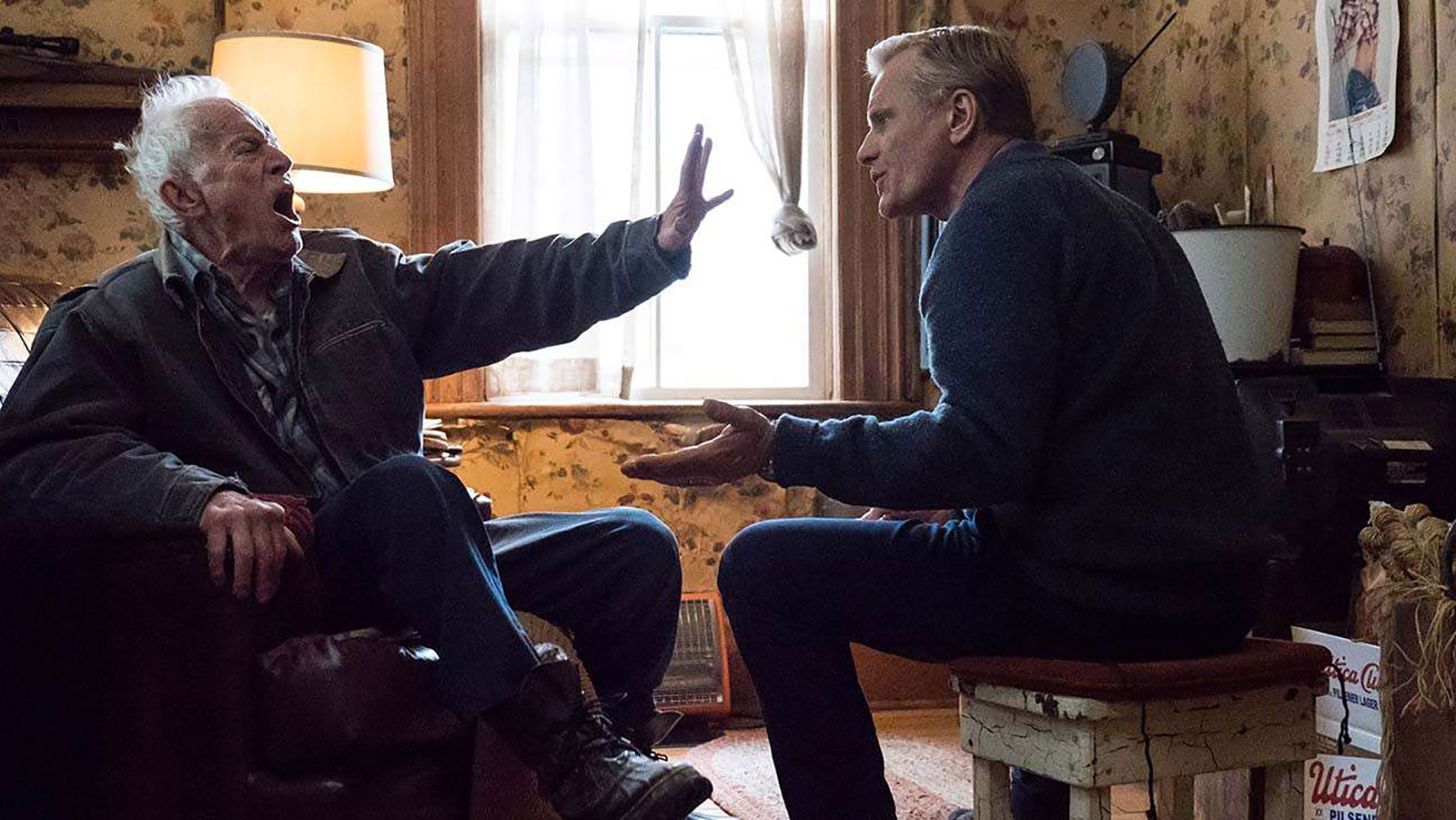 Lance Henriksen and Viggo Mortensen in Falling (2020), posrtanje fest