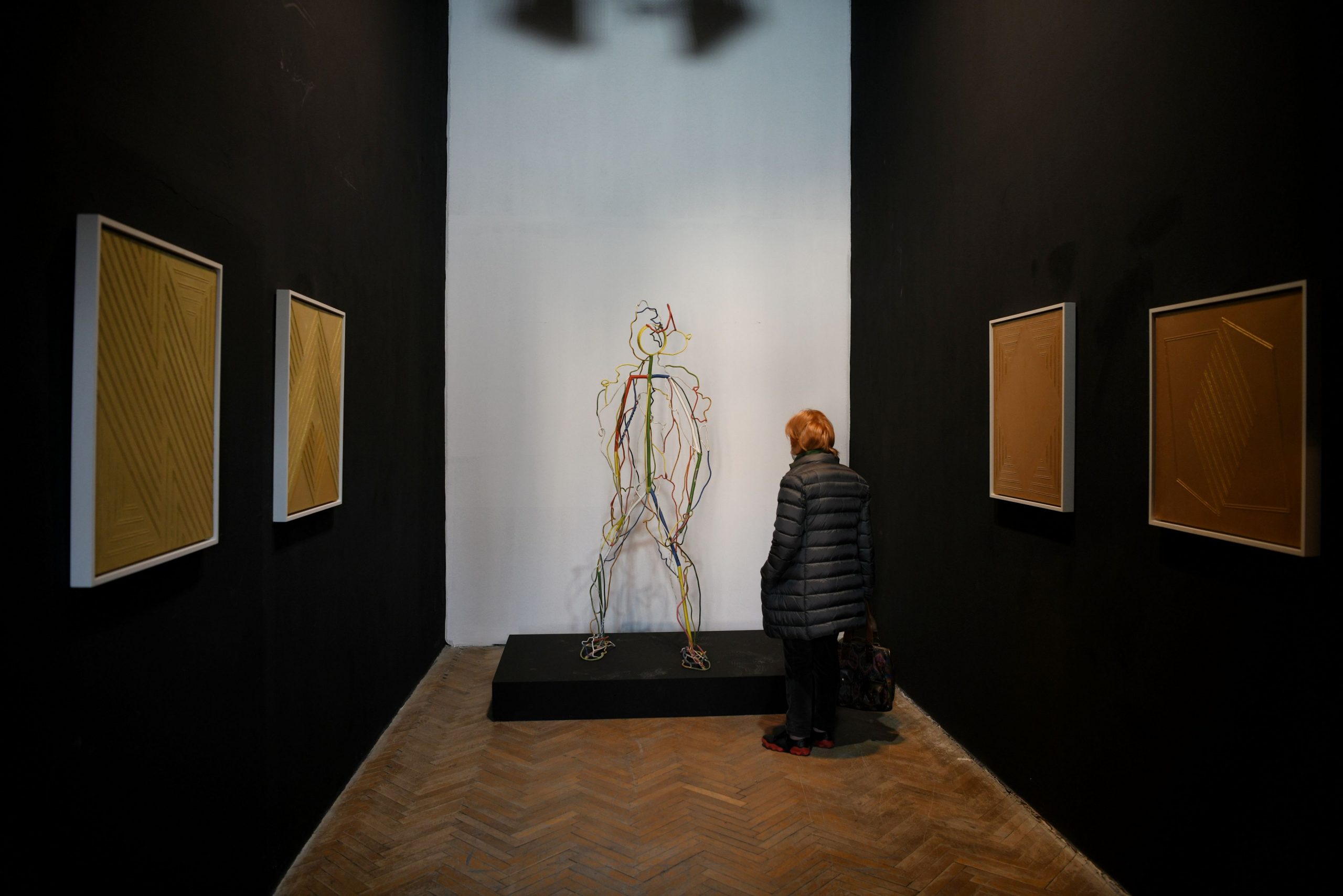 Beograd 09. april 2021. Retrospektivna izlozba Refleksije radova Mire Brtke u Muzeju grada Beograda Foto:Filip Krainčanić/Nova.rs