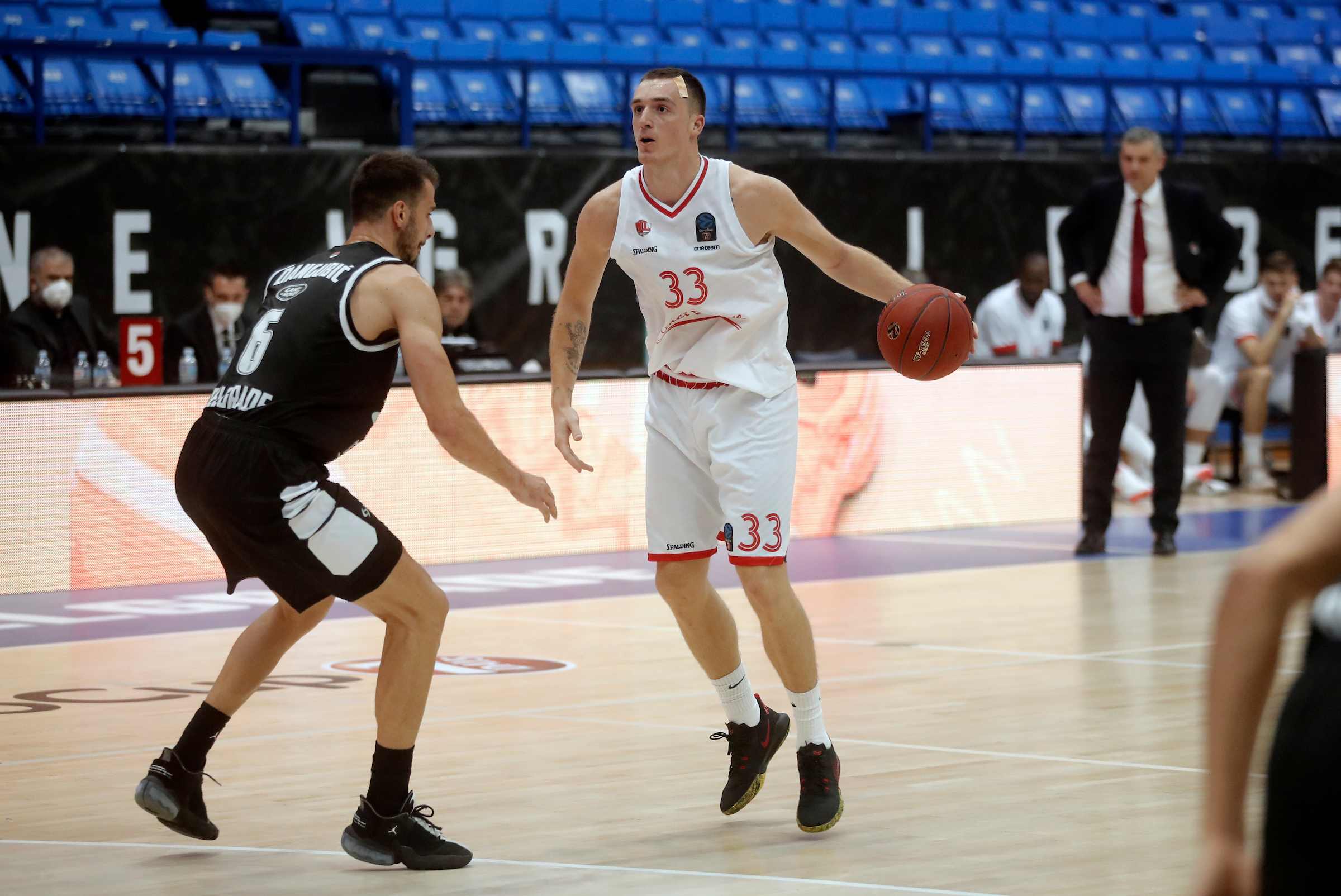 Danilo Andjusic Eurocup basketball Partizan - JL Bourg En Bresse Burg  on October 28, 2020. 28.10.2020.
foto: Pedja Milosavljevic / STARSPORT
