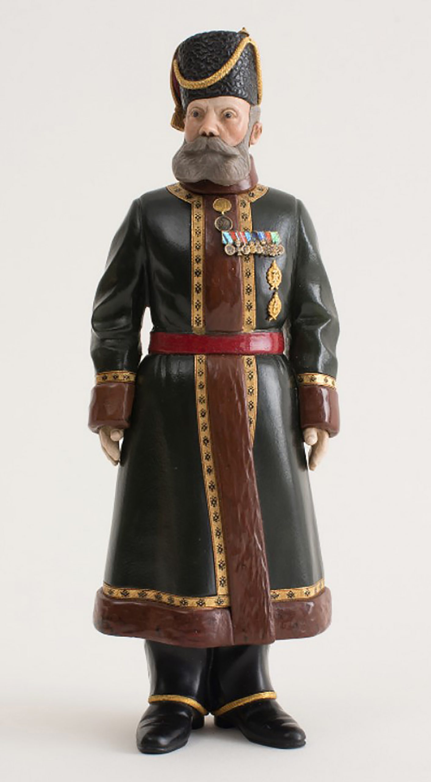 Fabergé figure of a Cossack Bodyguard (1912)