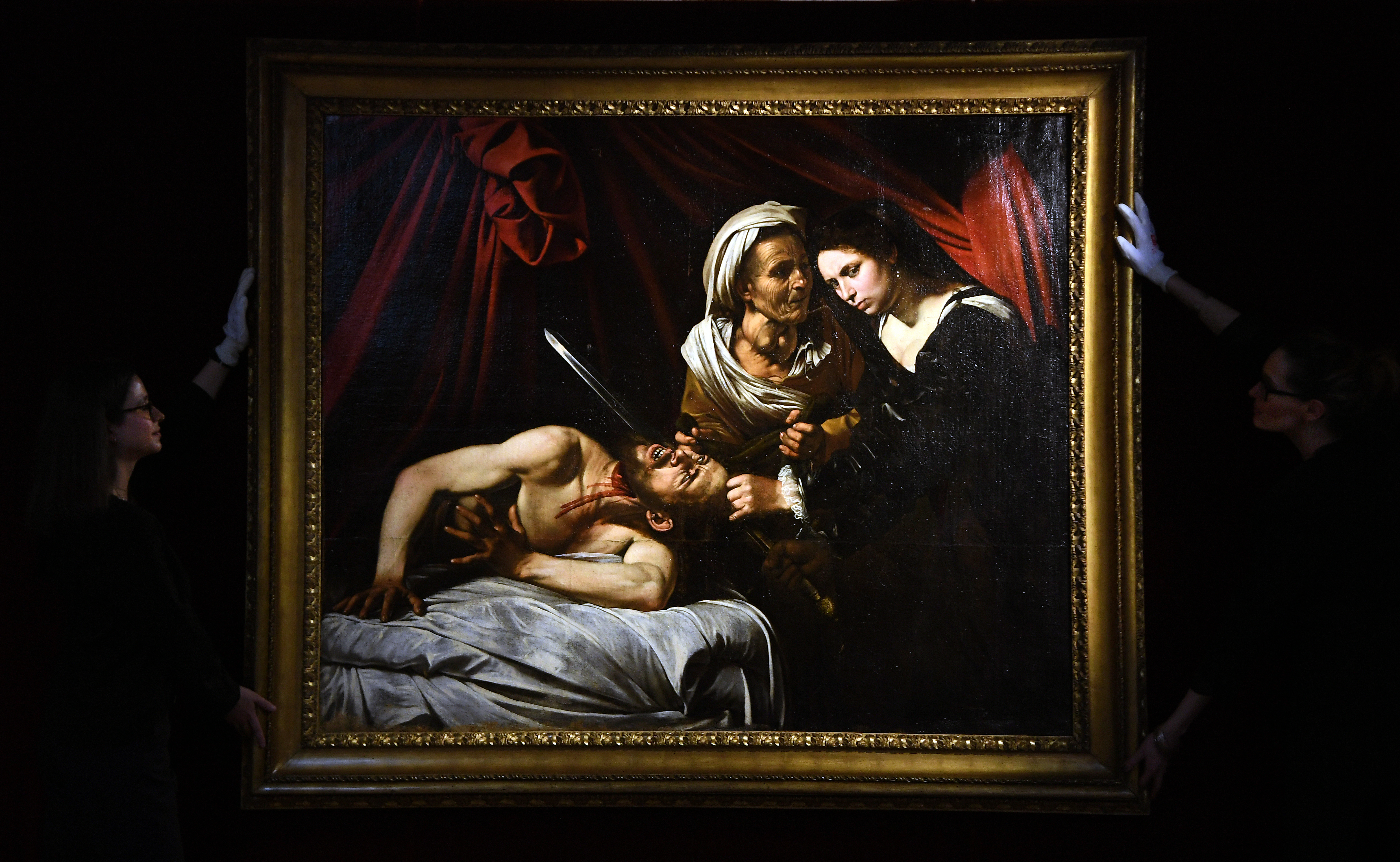 Lost Caravaggio unveiled in London