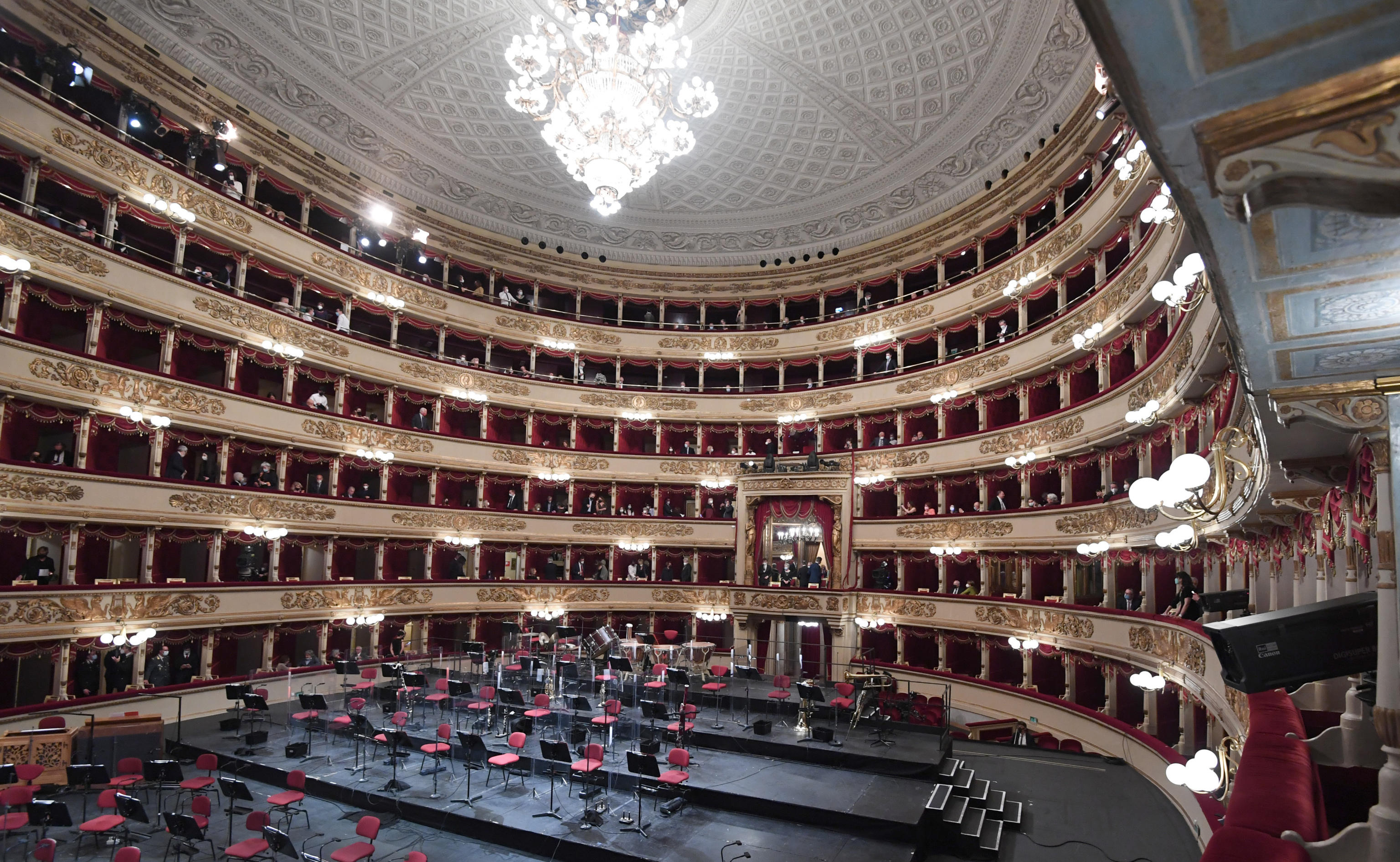 La Skala Milano, Teatro alla Scala reopnes for concert in Milan