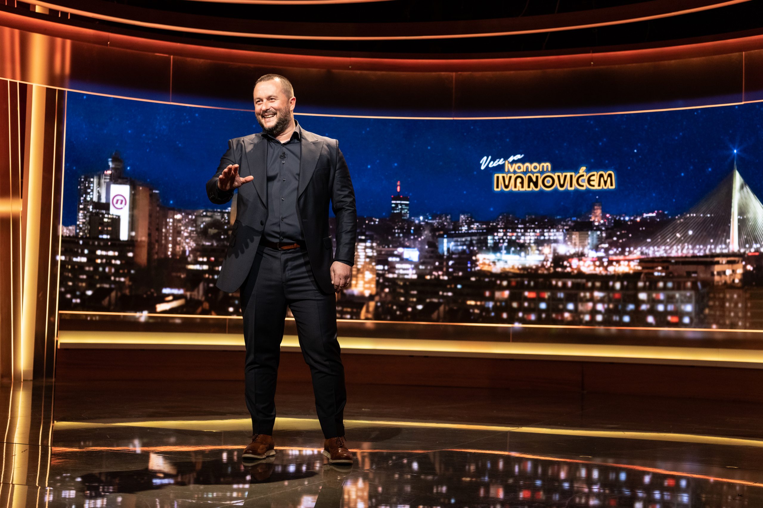 Ivan Ivanović, emisija Veče sa Ivanom Ivanovićem Foto: Ivan Dinić/Nova S