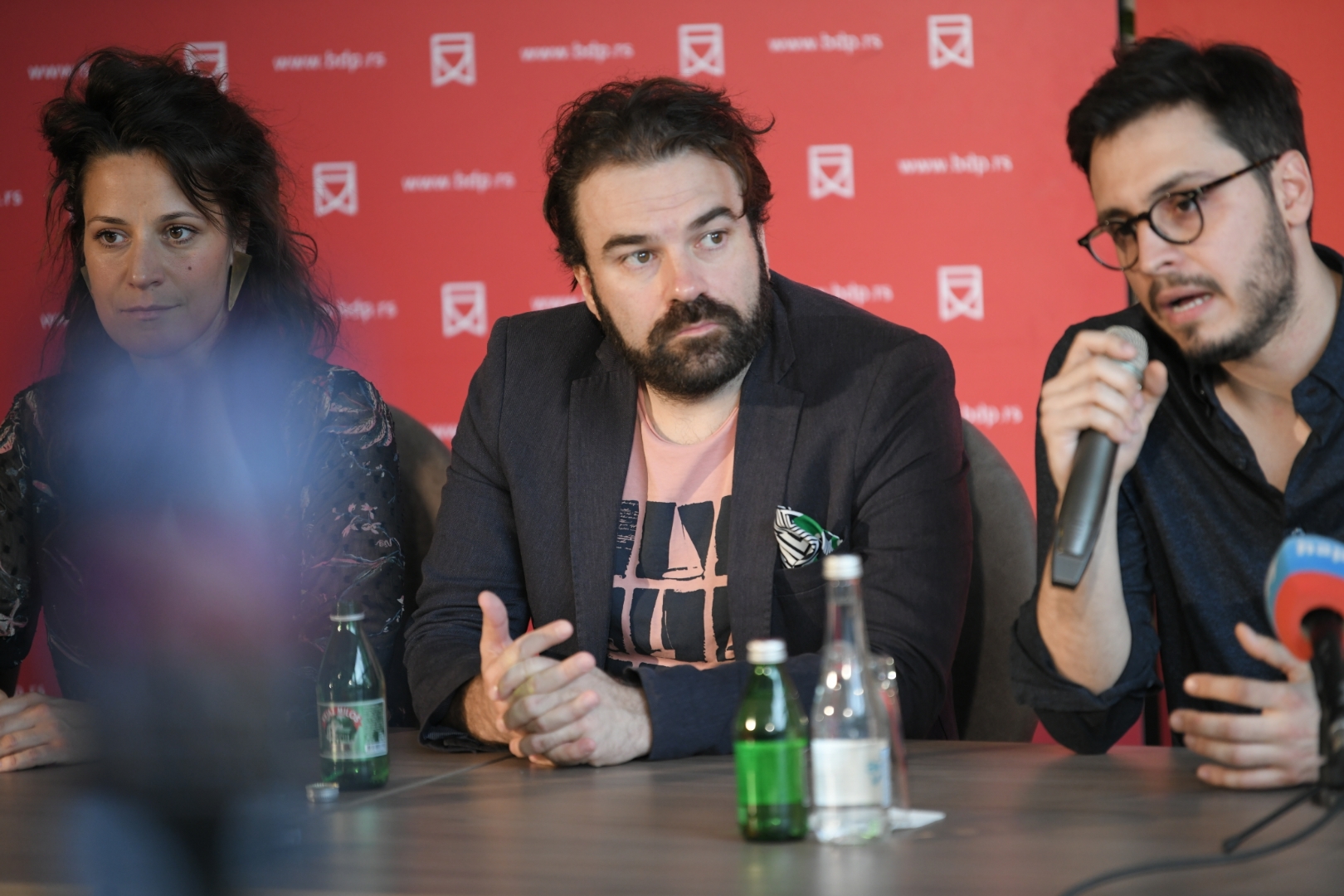 12.05.2021  KZŠ povodom premijere predstave "Demokratija" Josifa Brodskog u režiji Veljka Mićunovića igraju Ozren Grabarić, Ivana Nikolić, Gabor Pongo, Tamara Aleksić i Arpad Mesaroš