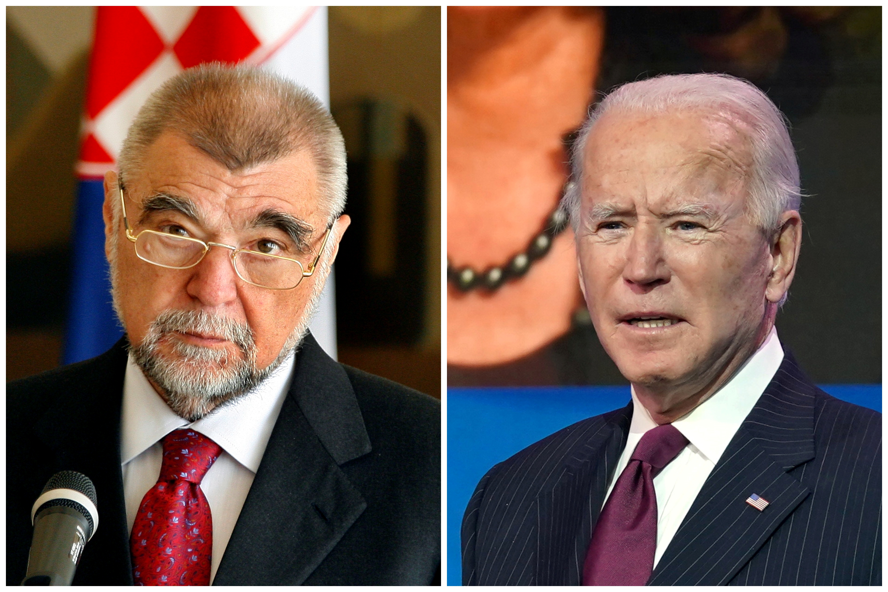 Stipe Mesic Joe Biden