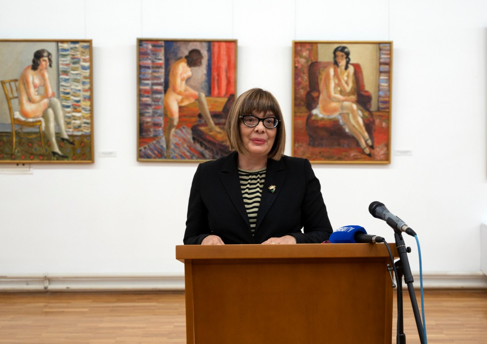 Maja Gojković i Galerija Sava Šumanović