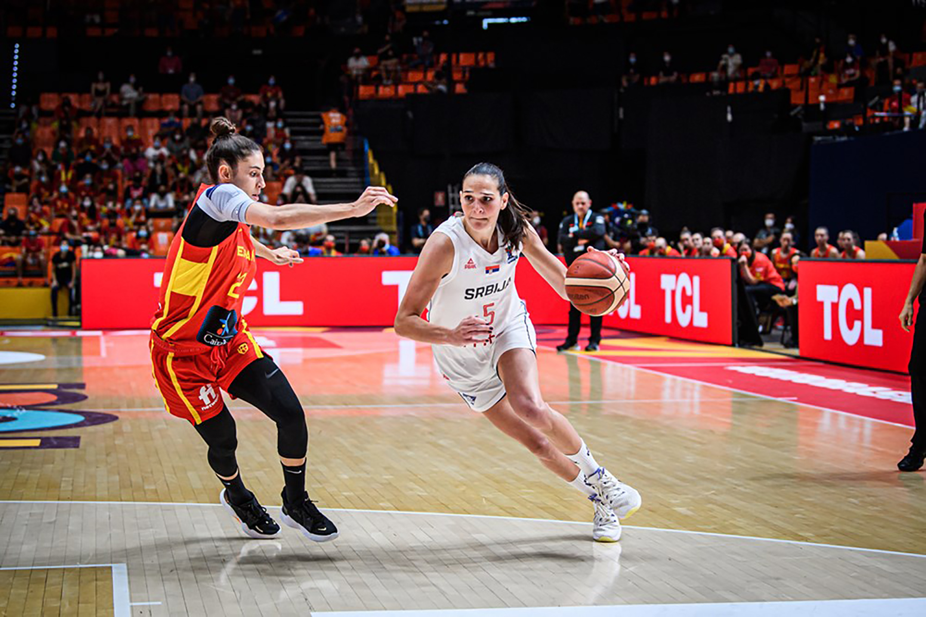 Košarka žene Srbija-Španija