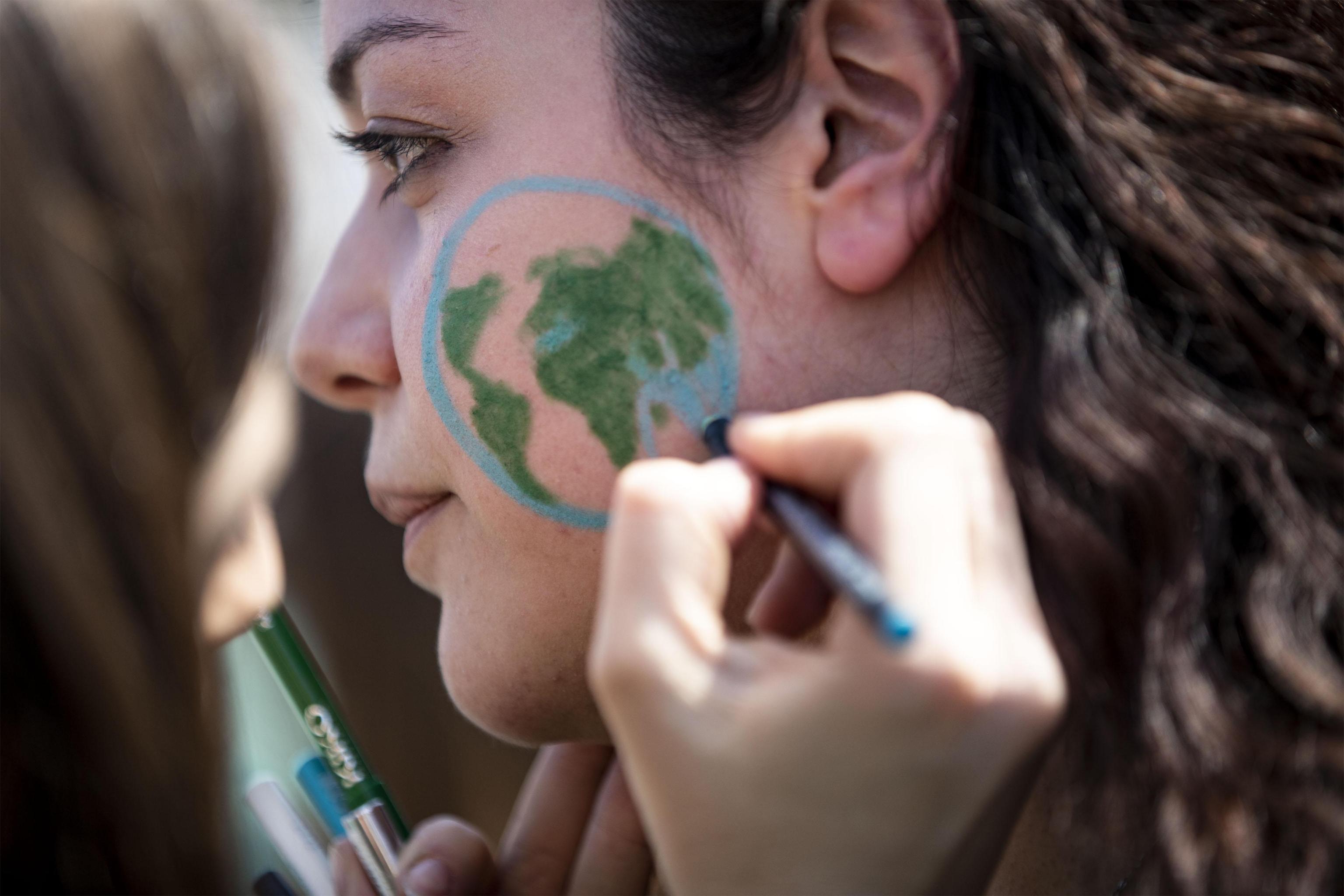 Climate demonstration in Rome