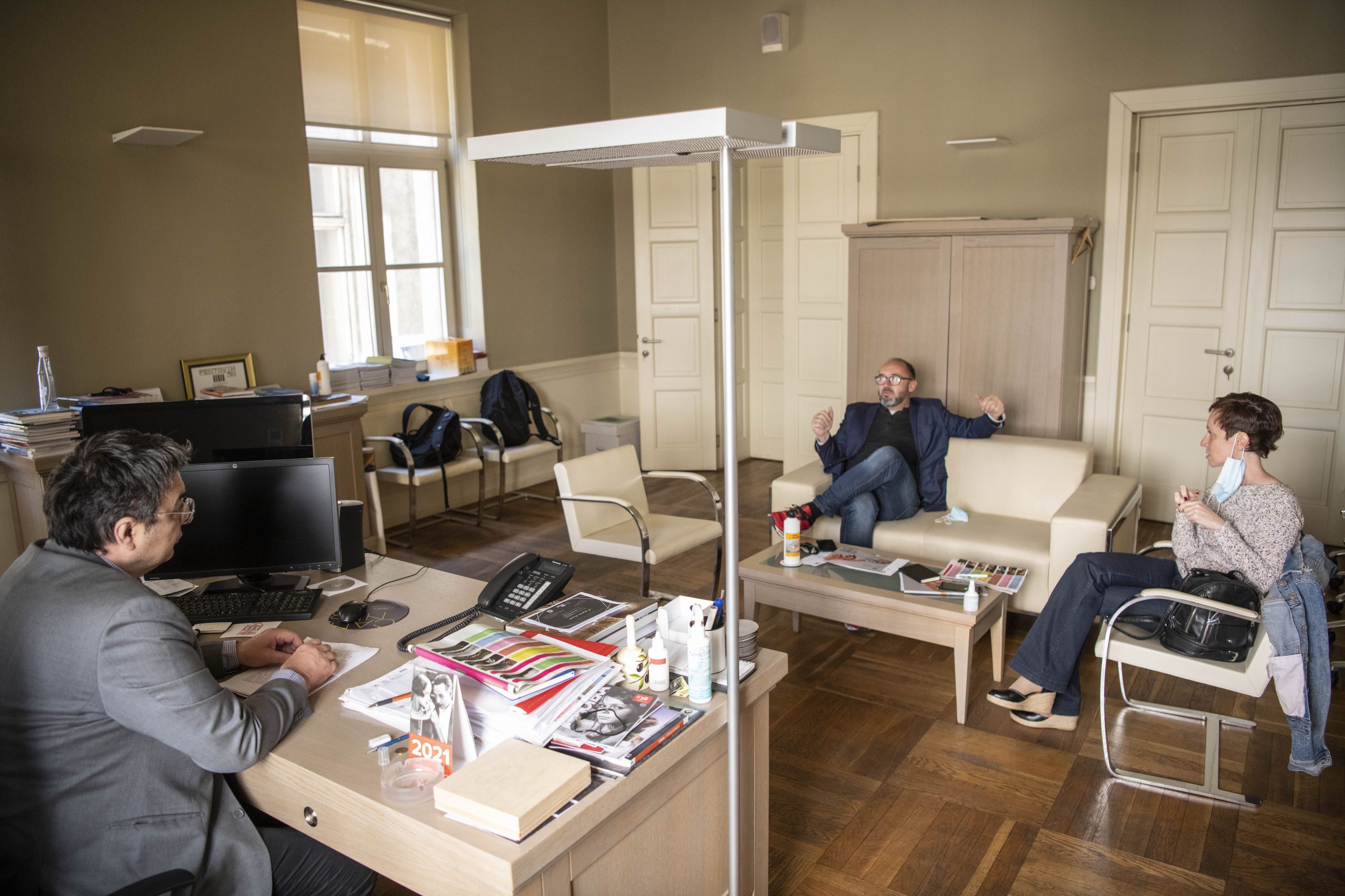 Beograd 06. maj 2021. Jugoslav Pantelic direktor Jugoslovenske kinoteke, intervju Foto:Dragan Mujan/Nova.rs