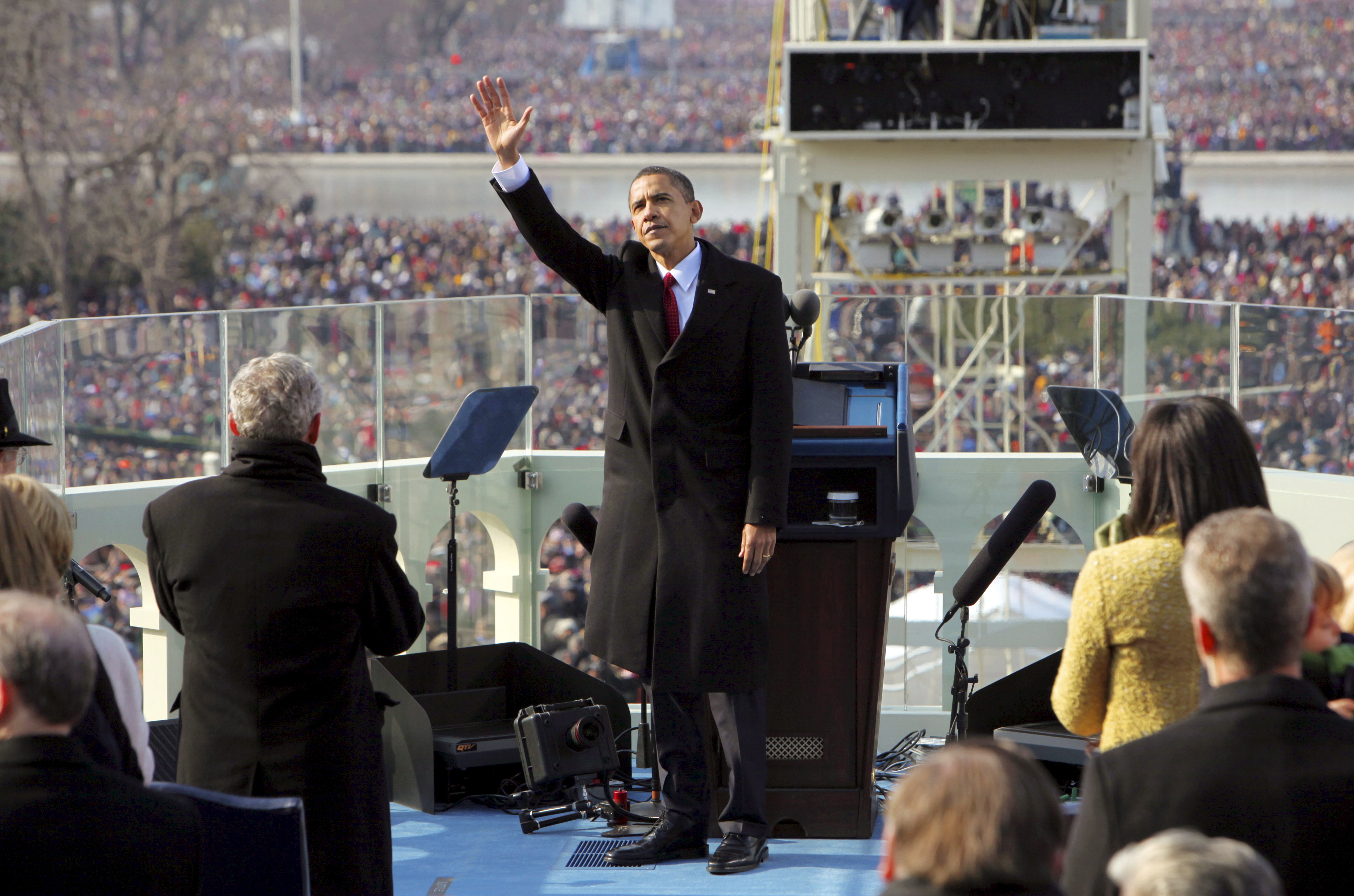 US Presidential Inauguration retro
