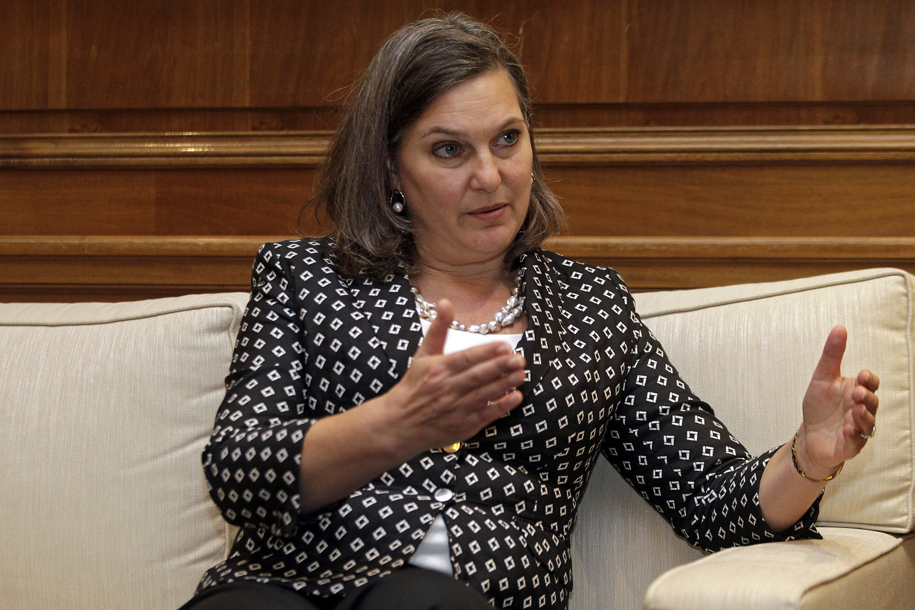 US Assistant Secretary of State for European and Eurasian Affairs Victoria Nuland visits Athens