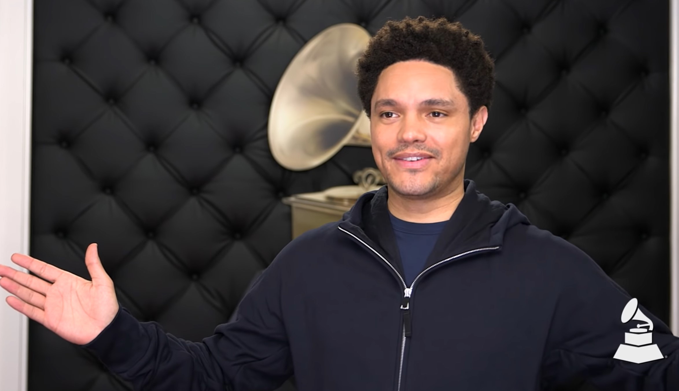 Trevor Noah Backstage At The 63rd GRAMMY Awards