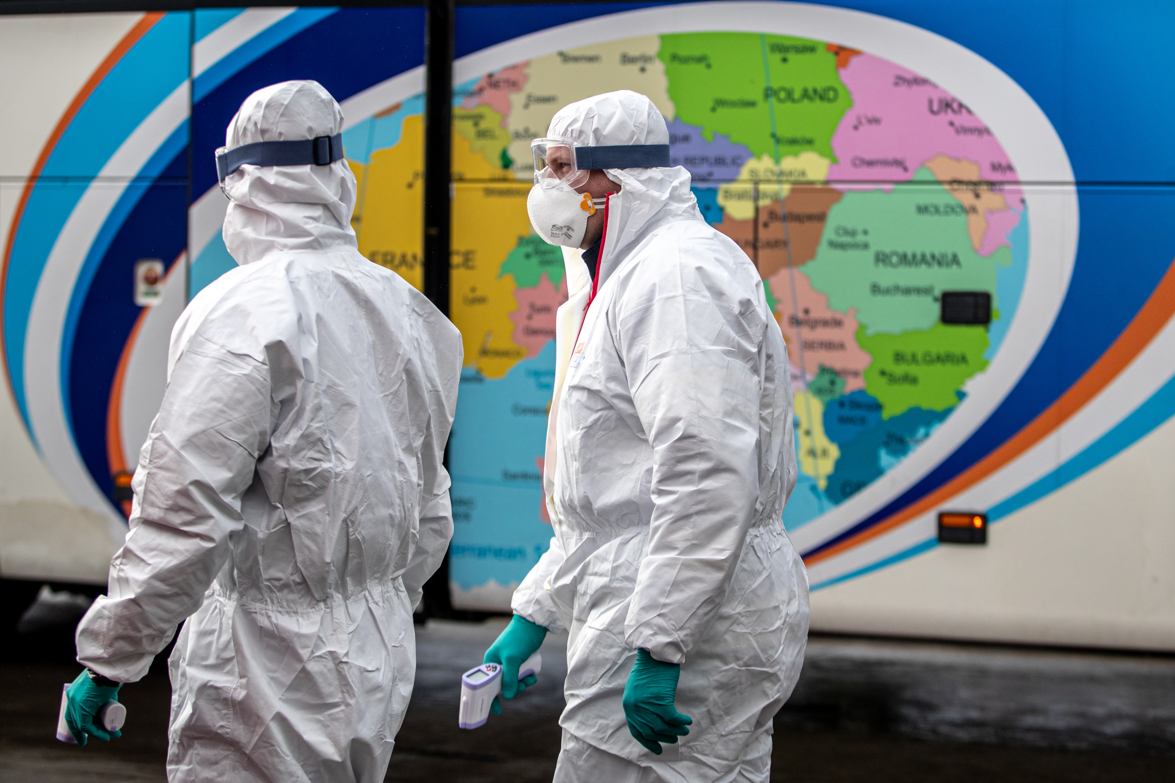 The Covid-19 coronavirus measures on Czech-German border