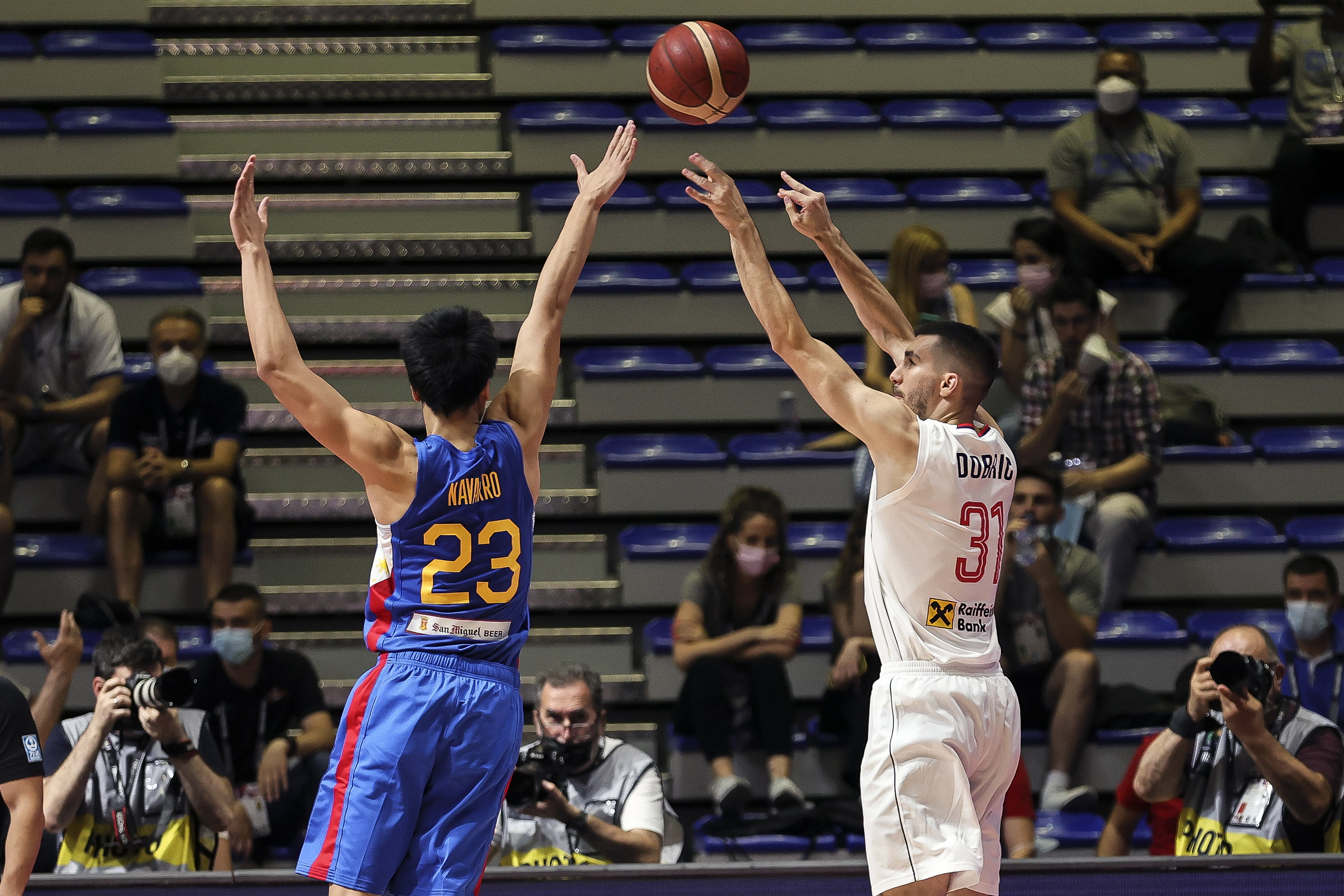 Ognjen Dobrić; Košarkaška reprezentacija Srbije