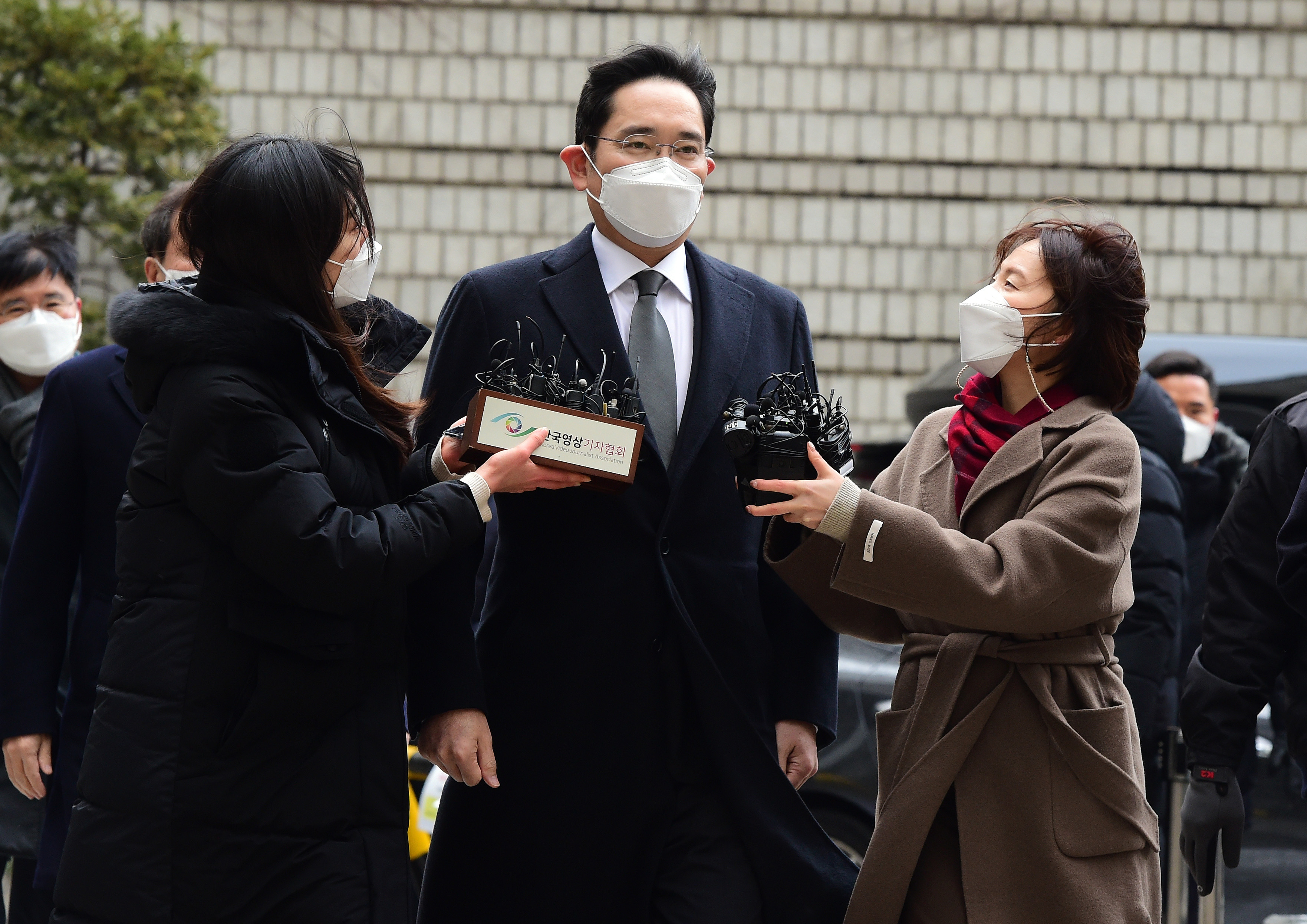Samsung Group vice chairman Lee Jae-yong at Seoul High Court