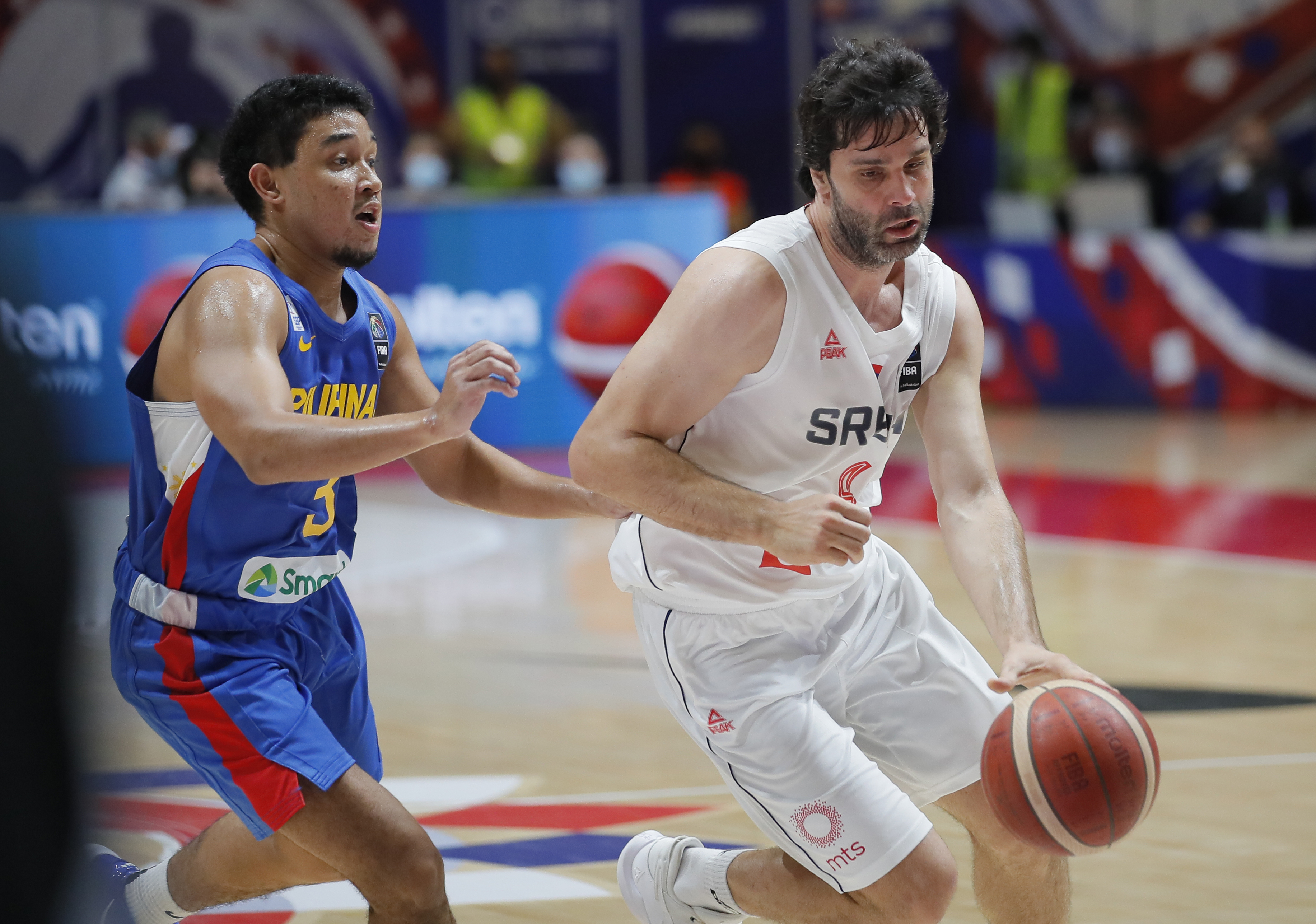 Milos Teodosic Reprezentacija kosarka Srbija - Filipini FIBA Olimpijski Kvalifikacioni Turnir Beograd, Srbija in Belgrade Serbia, 30.6.2021.  foto: Pedja Milosavljevic / STARSPORT
