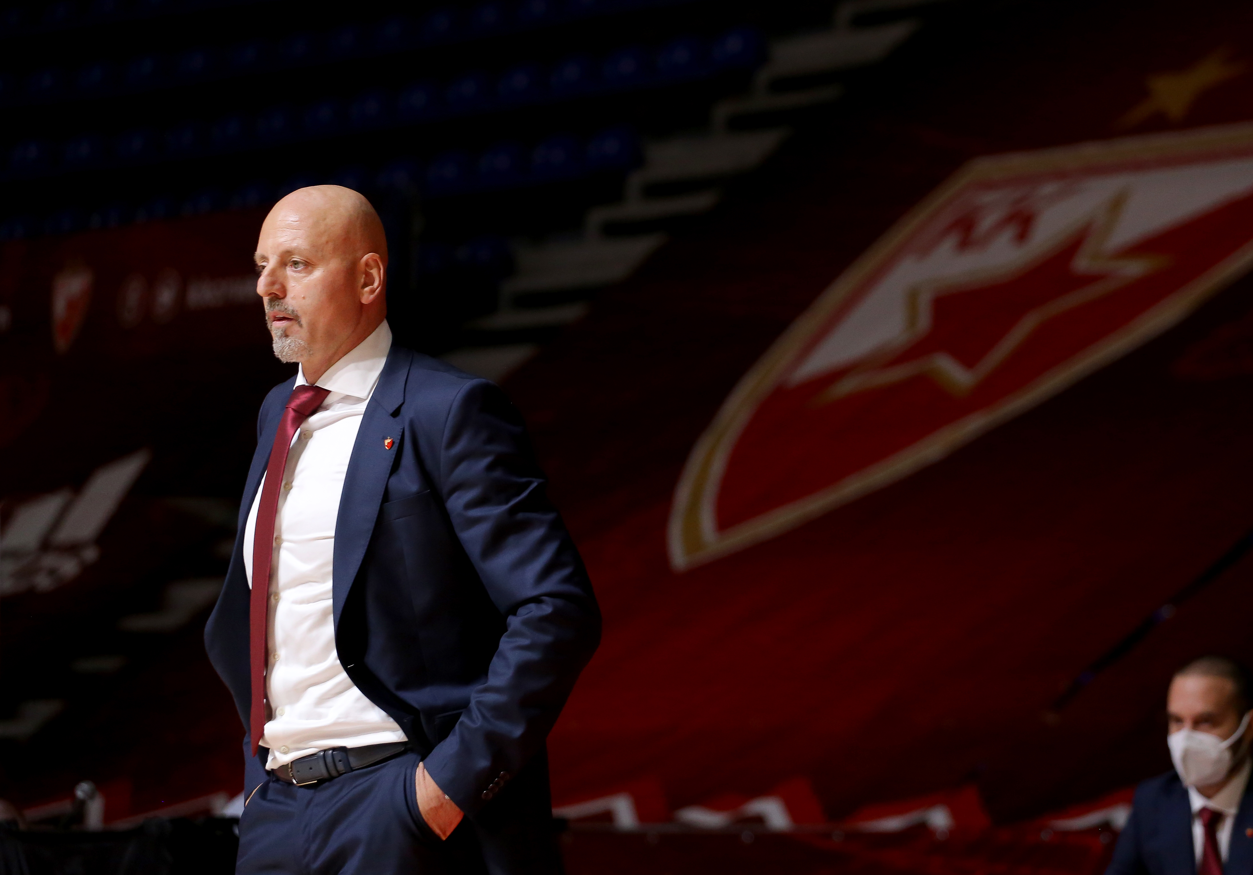 Sasa Obradovic Belgrade, Serbia, October 9. 2020. Euroleague, Evroliga, Crvena Zvezda - Baskonia
foto: Djordje Kostic / STARSPORT