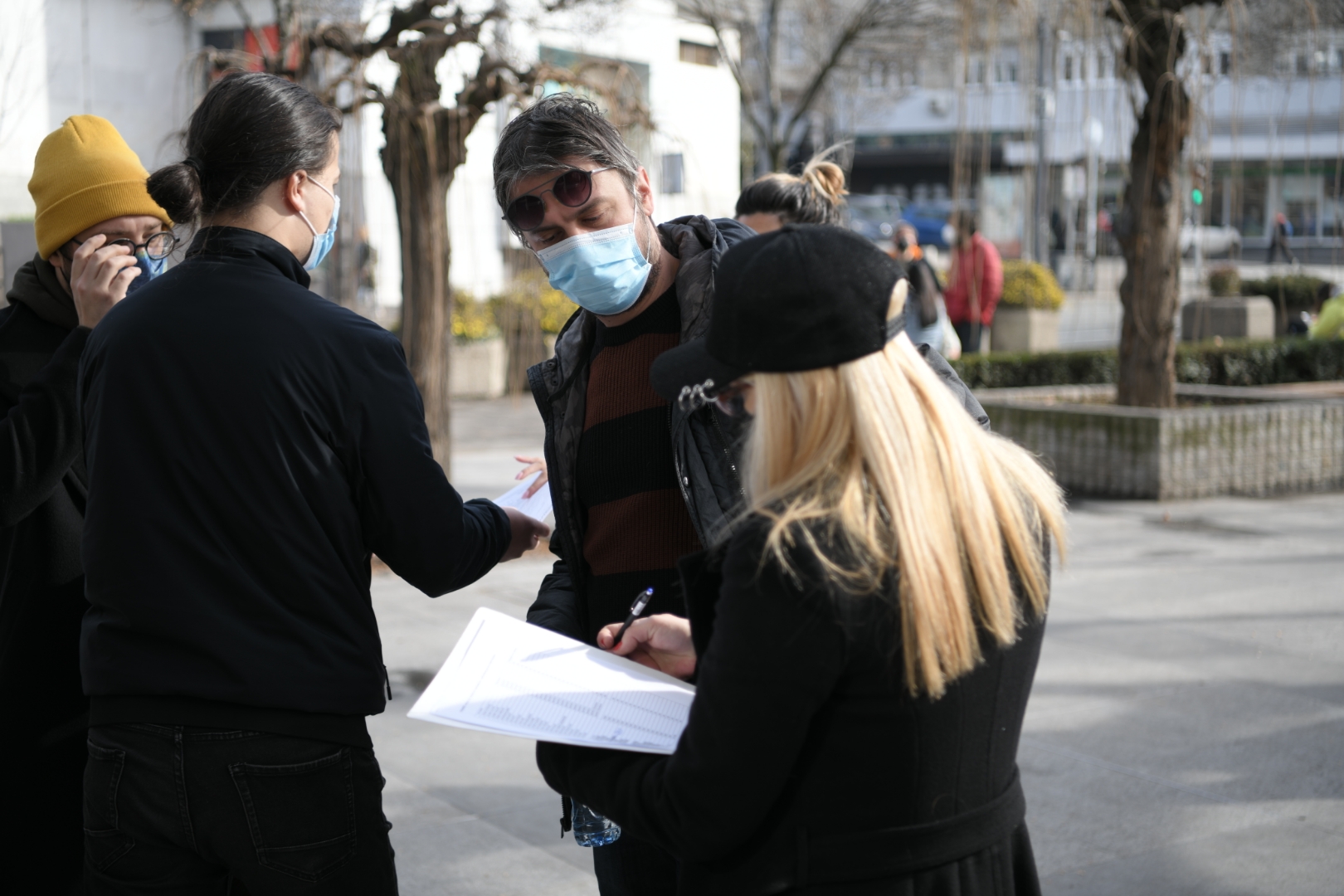 Beograd, 29.01.2021.. Jugoslovensko dramsko pozorište, JDP, vakcinacija, vakcina Foto: Dragan Mujan/Nova.rs