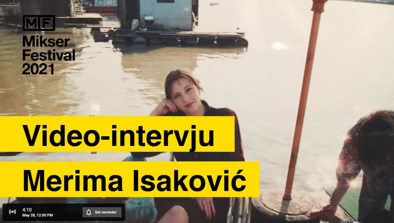 Merima Isaković, Mikser festival, intervu Foto: Mikser Festival/Promo