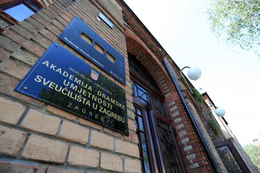 10.05.2018., Zagreb - Zgrada Akademije Dramskih Umjetnosti Sveucilista u Zagrebu .
Photo: Slavko Midzor/PIXSELL
