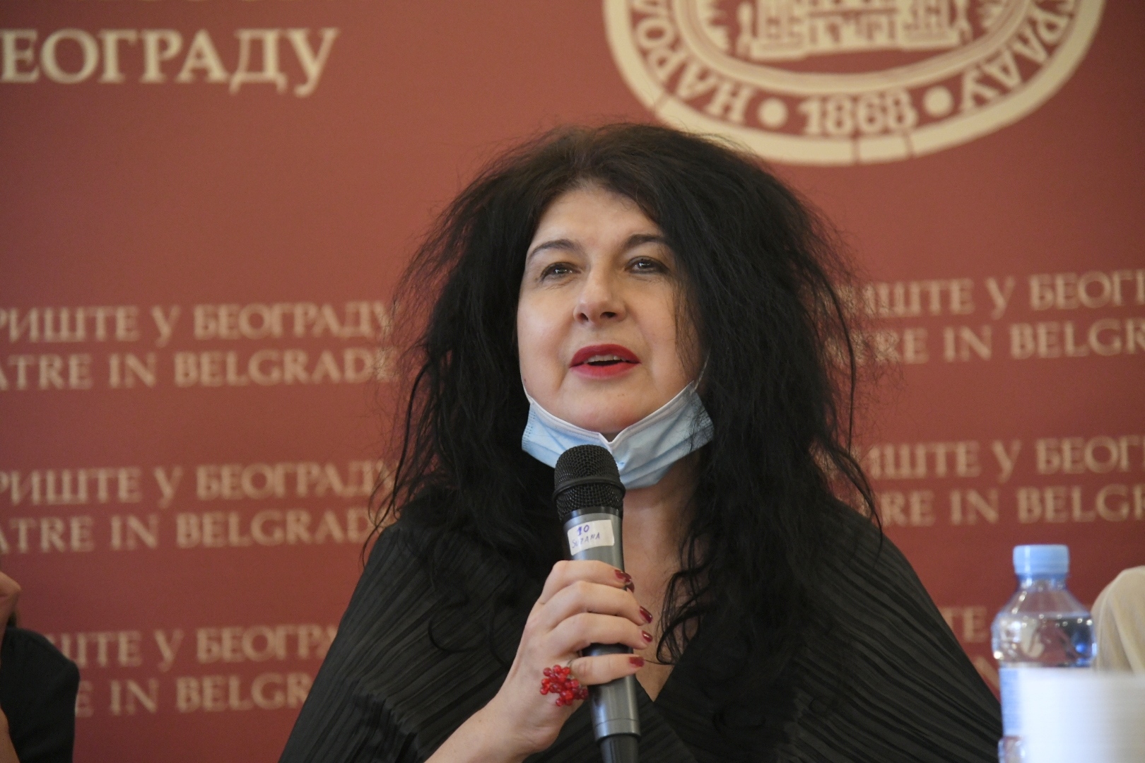 Beograd 04. septembar 2020. Narodno pozoriste konferencija za novinare Foto:Nemanja Jovanović/Nova.rs