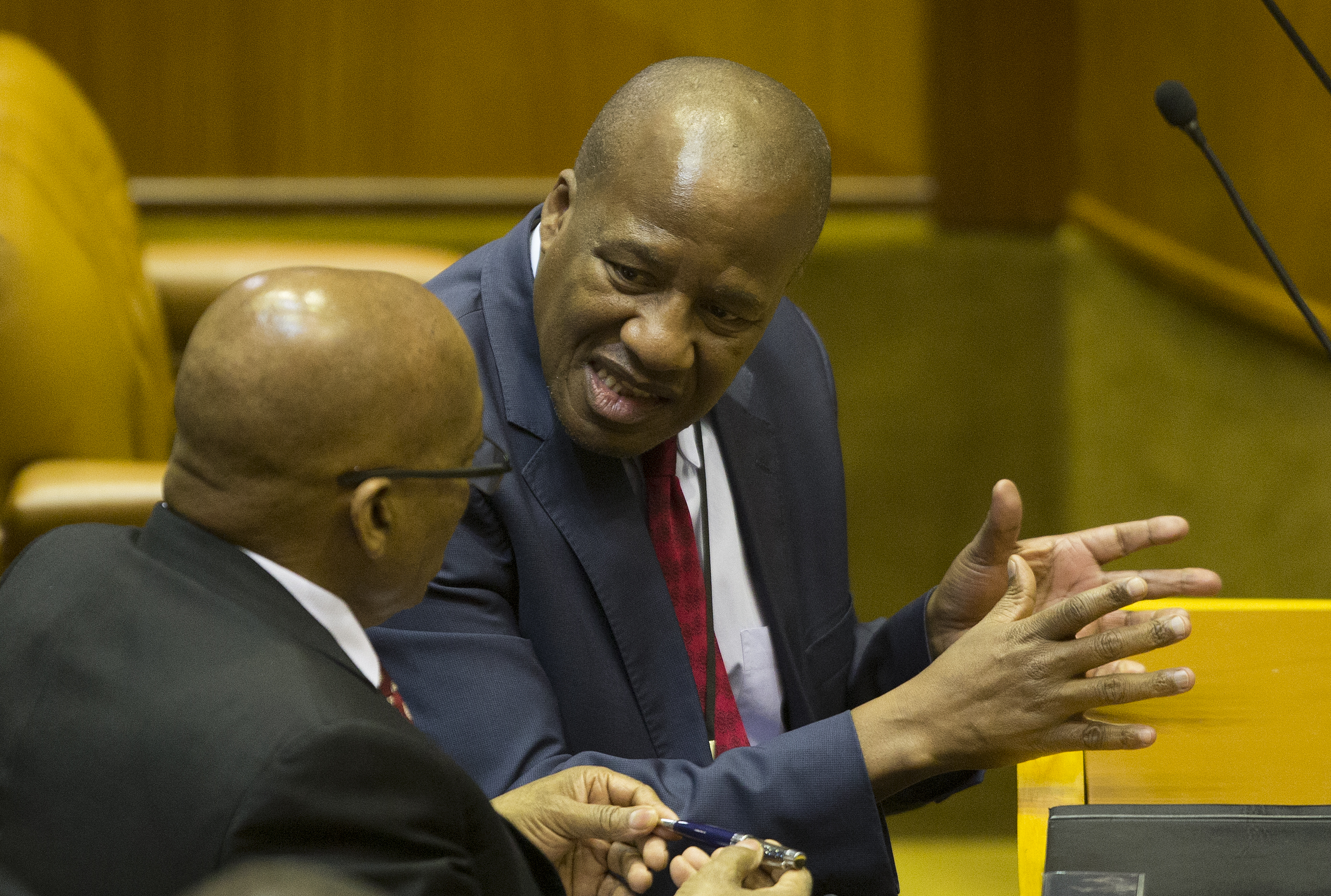 President Zuma answers questions