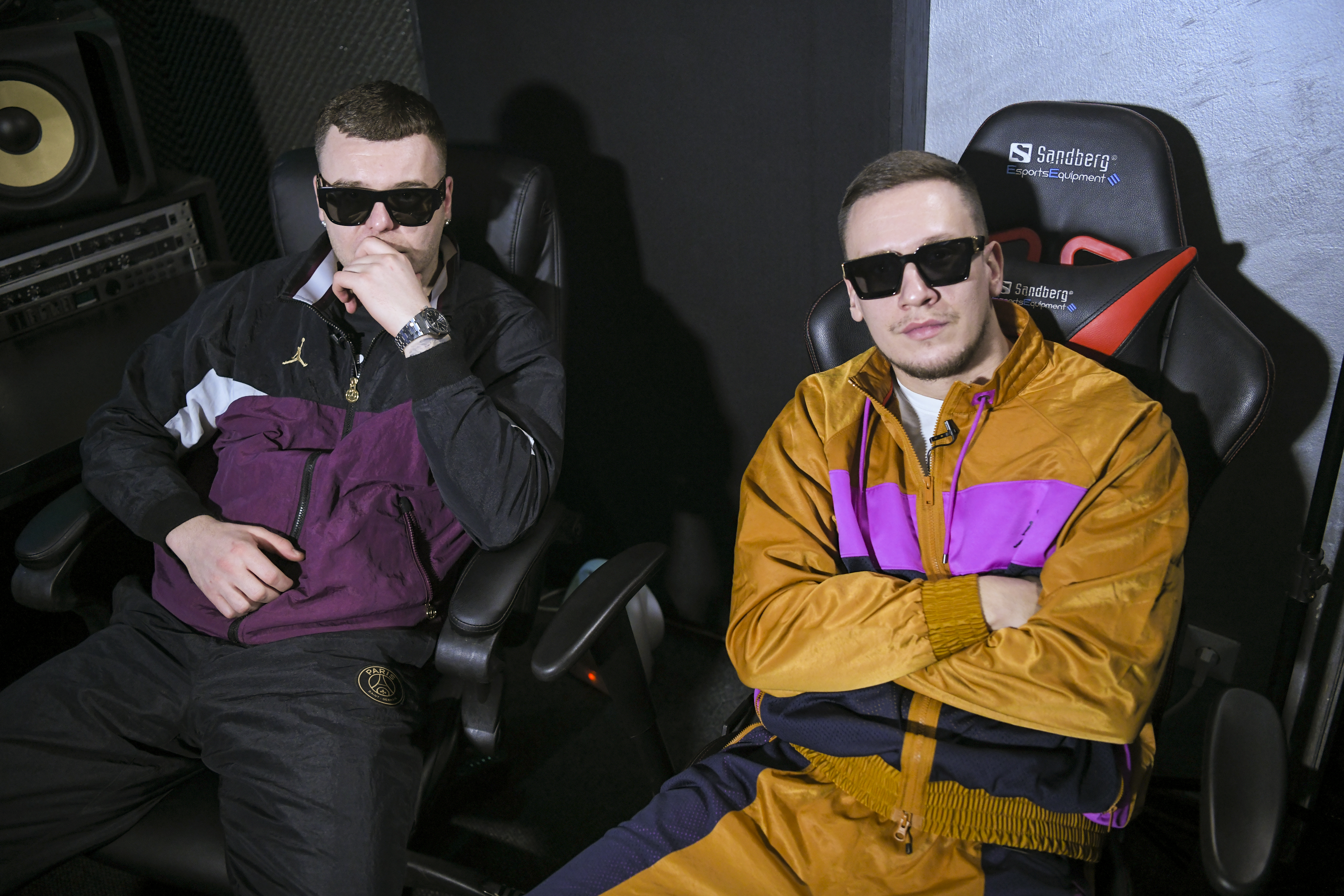 Beograd 01. februar 2021. Korona i Rimski, Corona & Rimski, Predrag Miljkovic (Korona) i Premil Jovanovic (Rimski) intervju Foto:Dragan Mujan/Nova.rs