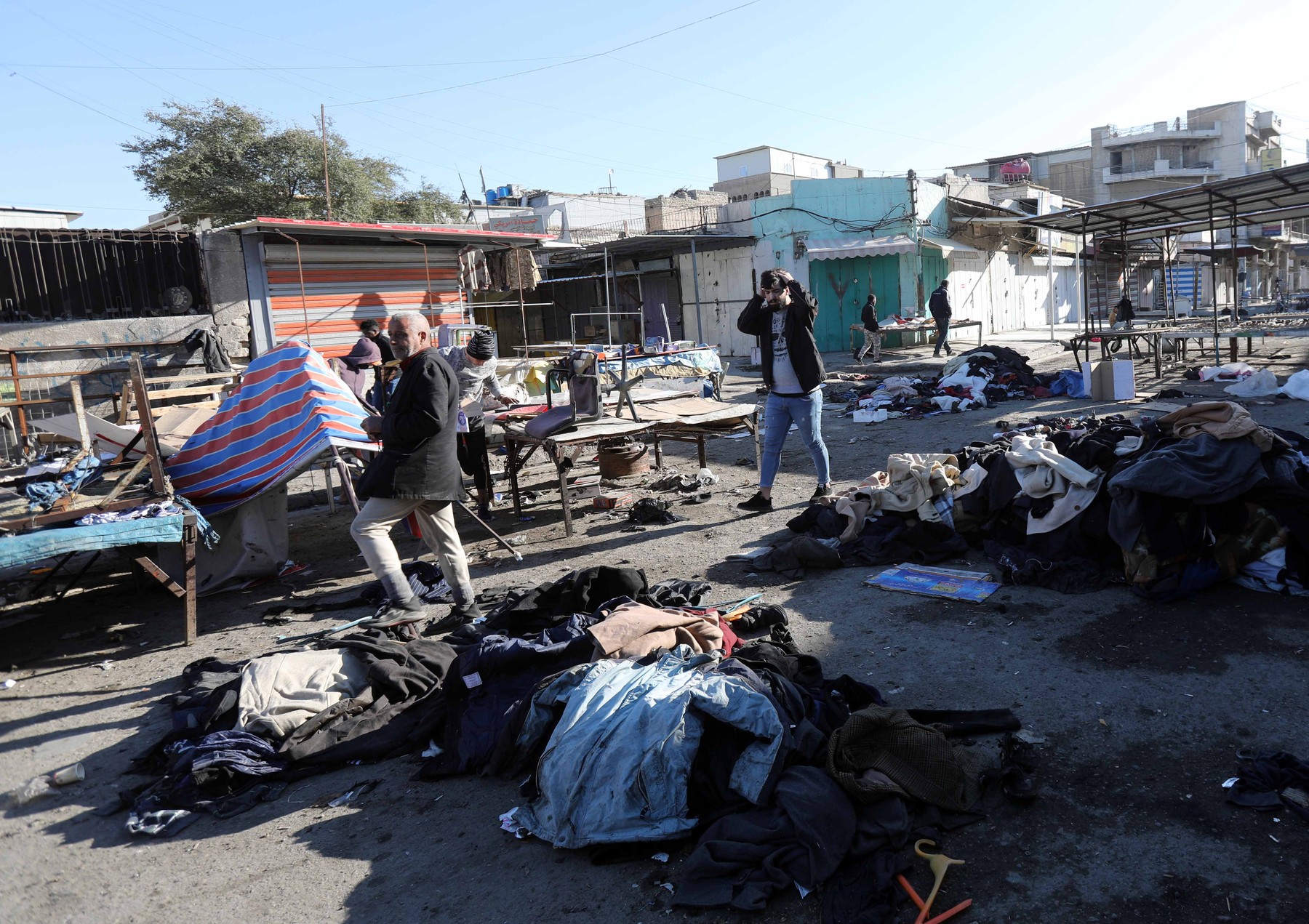 IRAQ BAGHDAD SUICIDE BOMBINGS