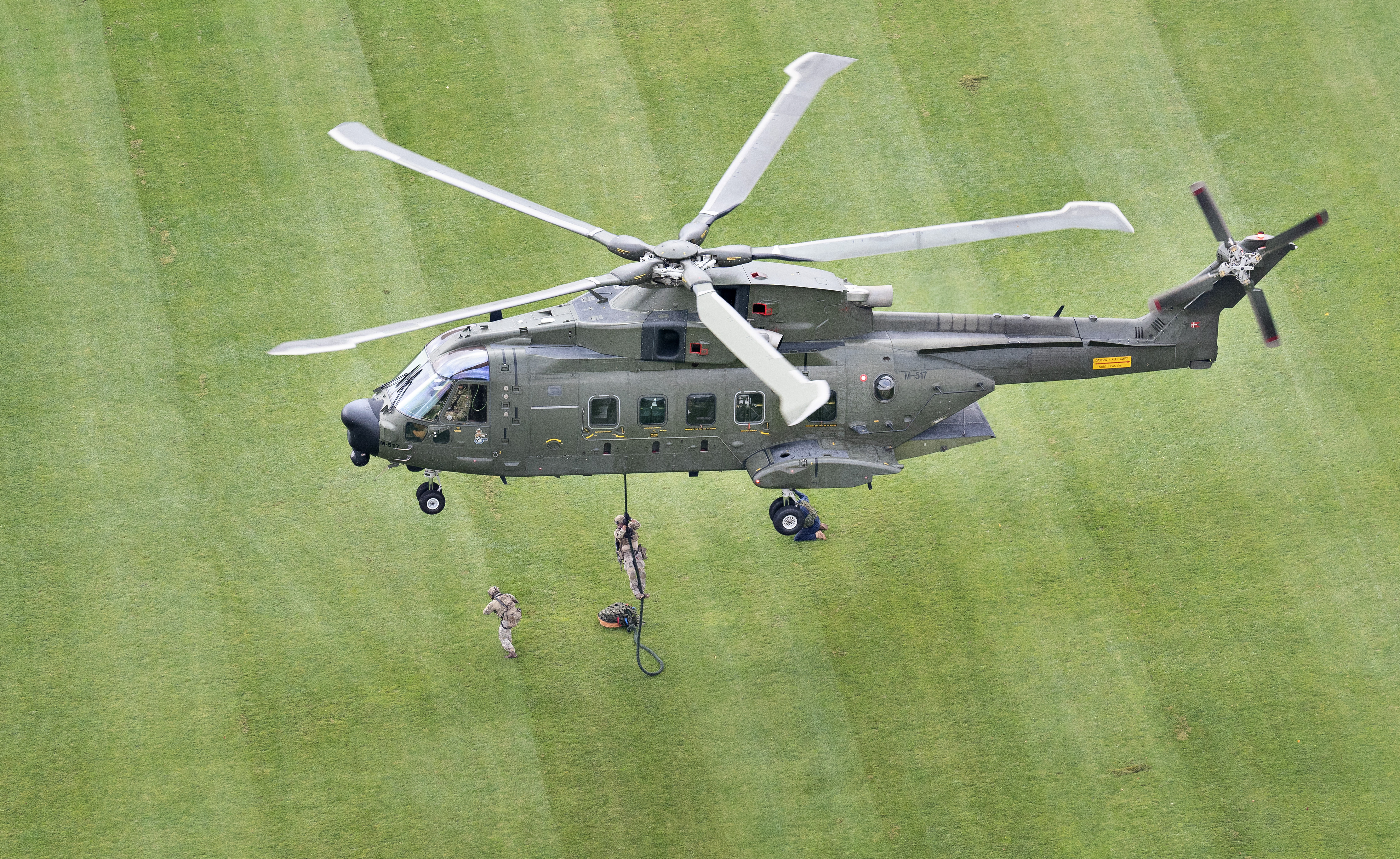 The Danish Air Force is celebrating its 70th anniversary