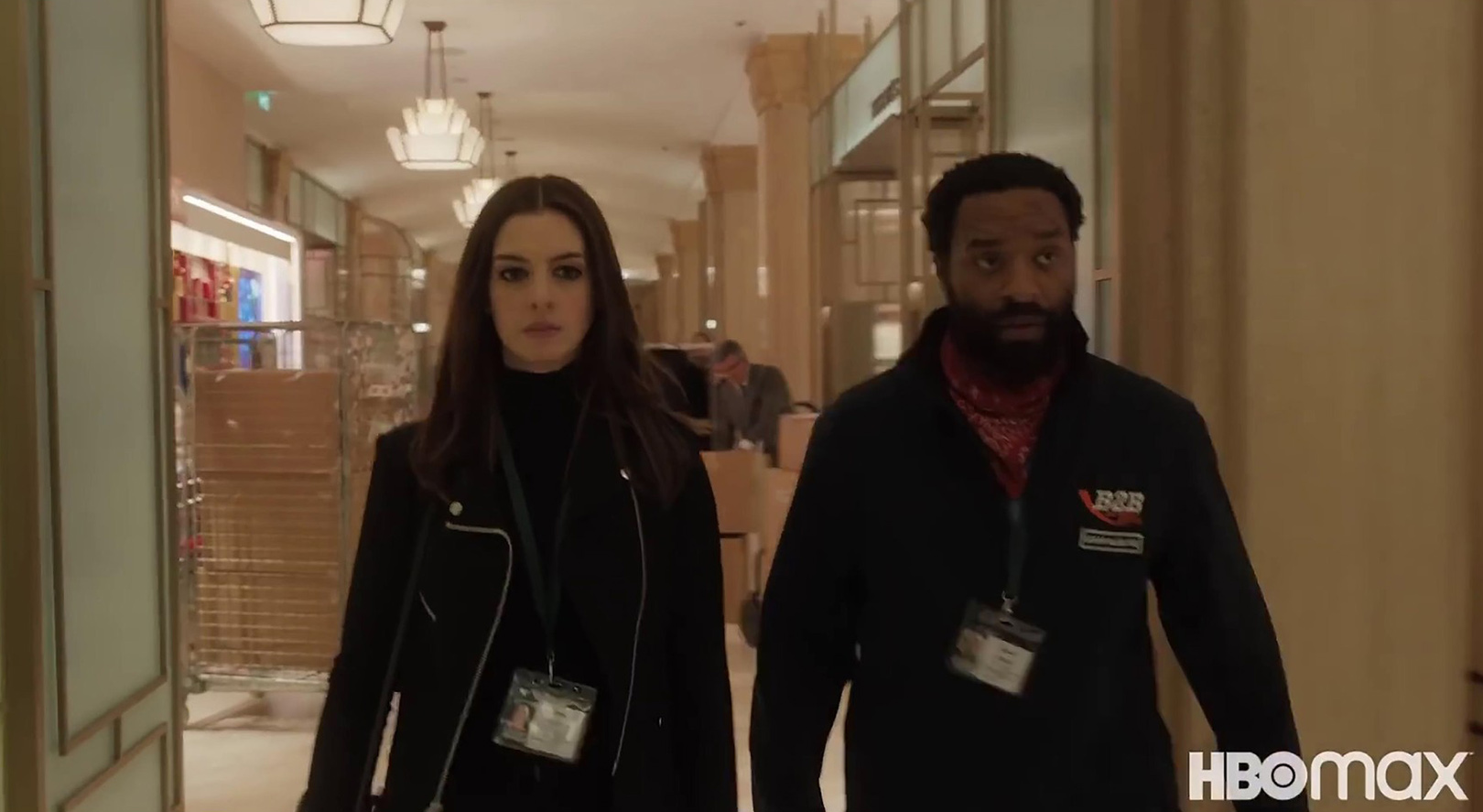 Anne Hathaway and Chiwetel Ejiofor star in Locked Down