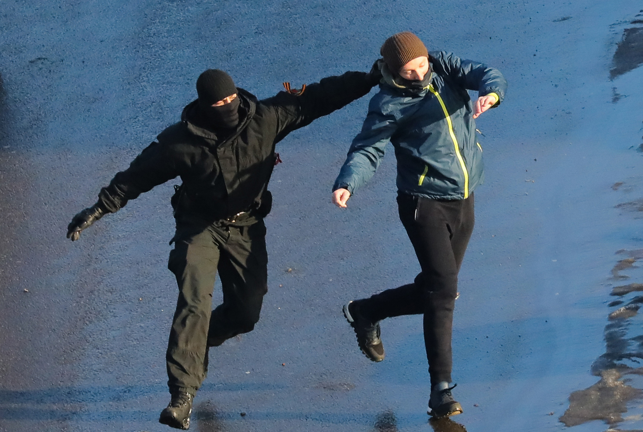 Anti-government rally in Minsk