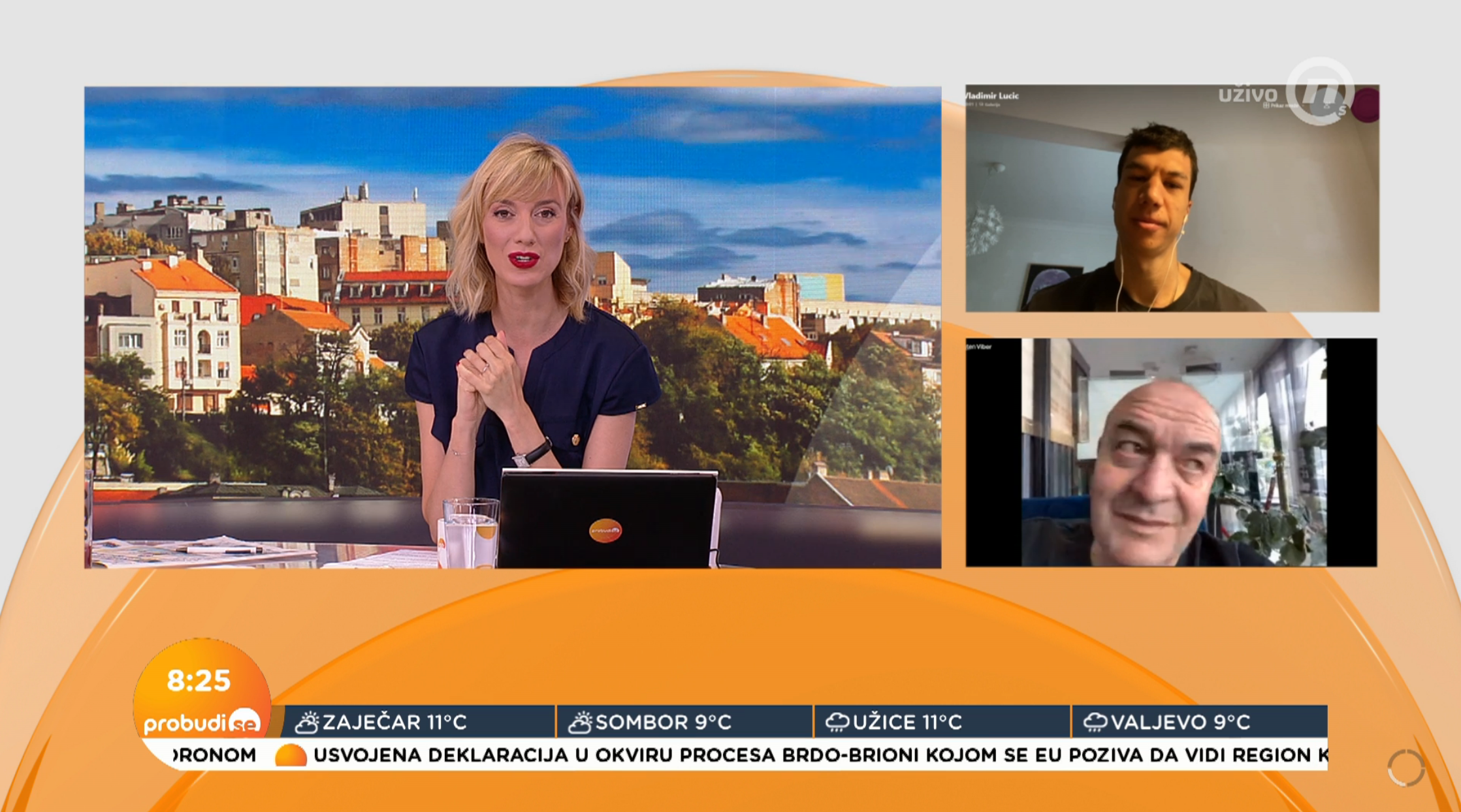 Duško Vujošević i Vladimir Lučić