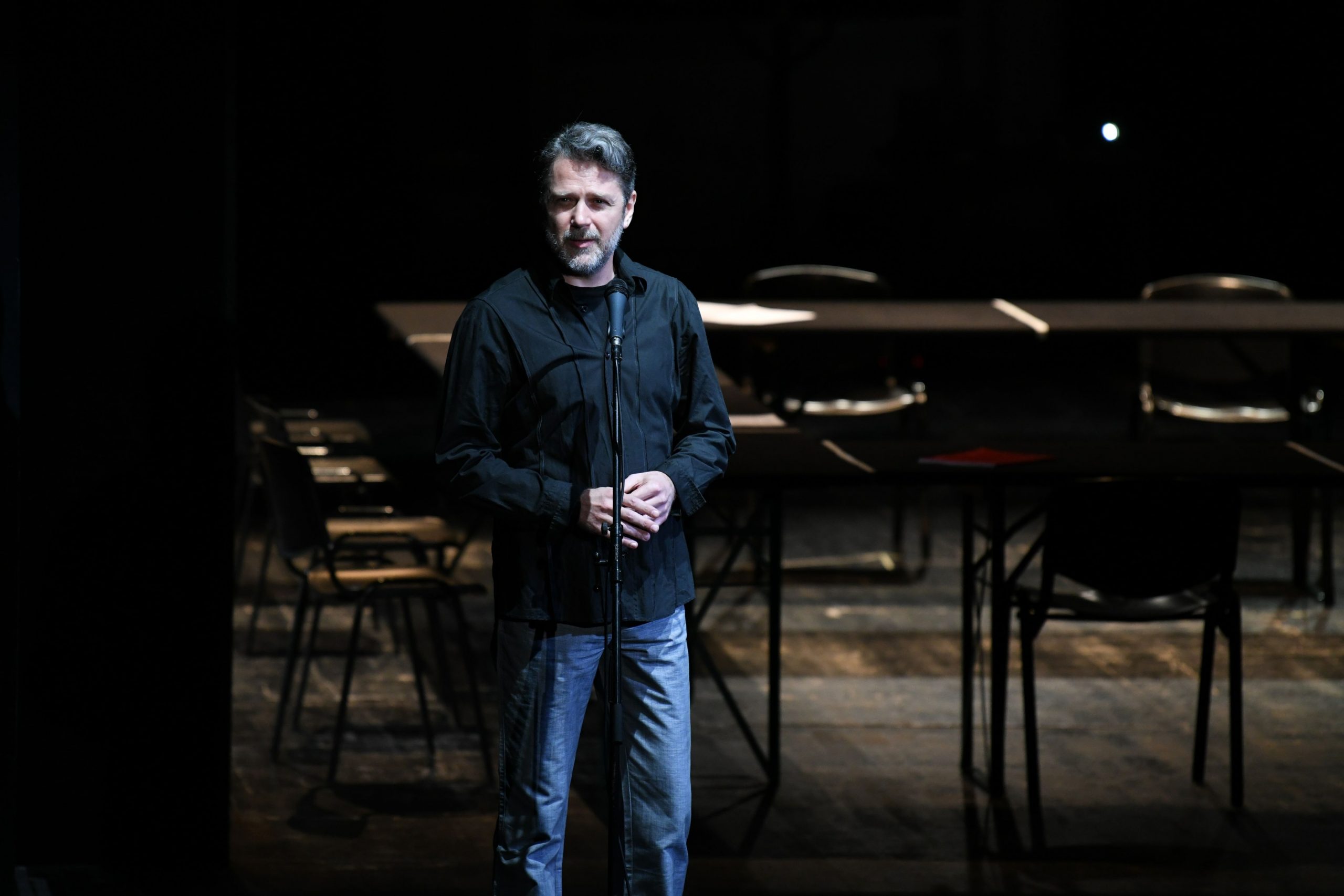 Beograd 02. april 2021. Komemoracija povodom smrti glumca Vlaste Velisavljevica Foto:Goran Srdanov/Nova.rs