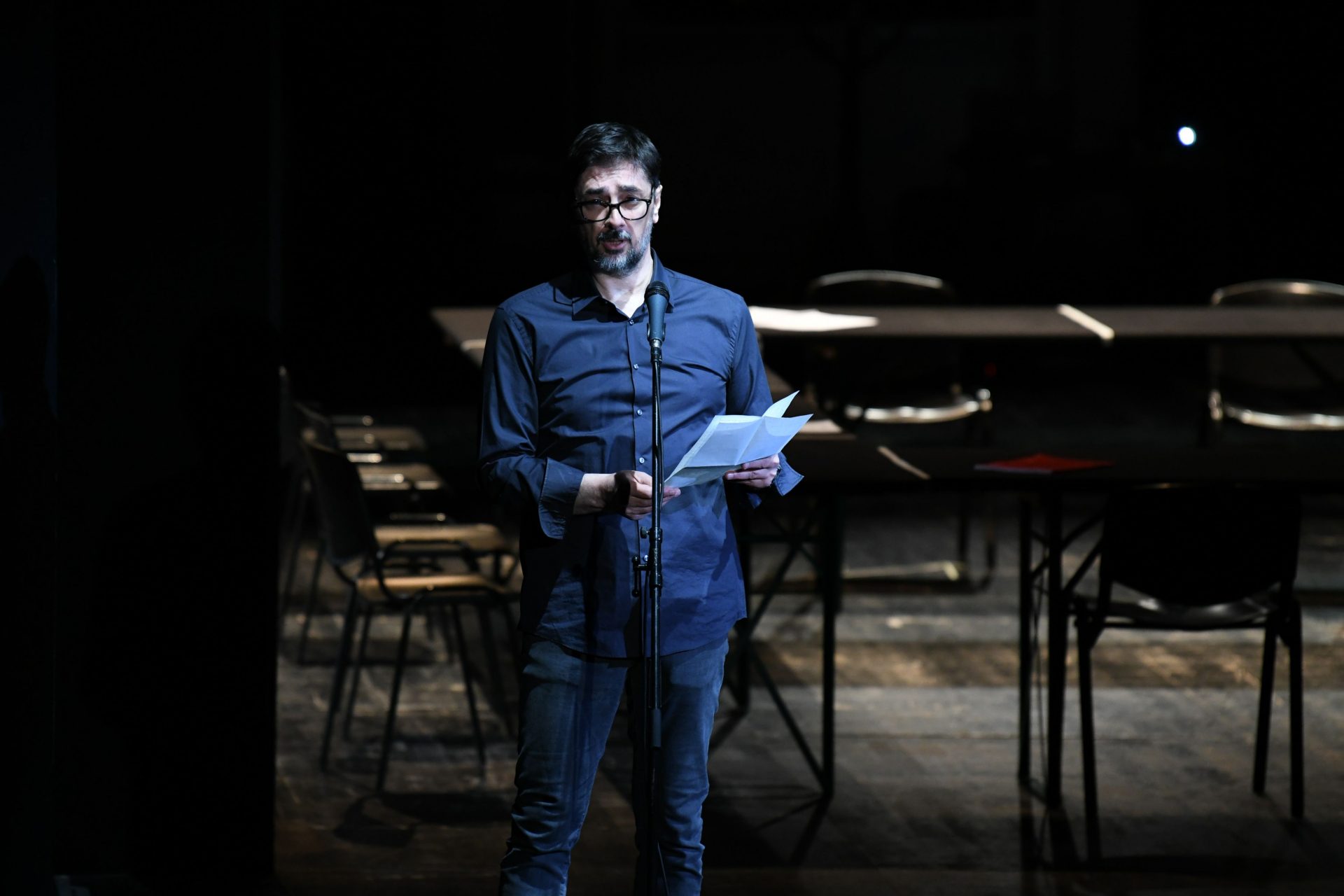 Beograd 02. april 2021. Komemoracija povodom smrti glumca Vlaste Velisavljevica Foto:Goran Srdanov/Nova.rs