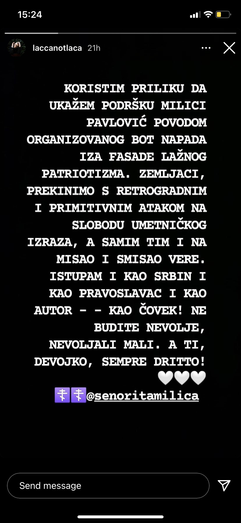 Milan Laća Radulović Foto: Instagram/laccanotlaca